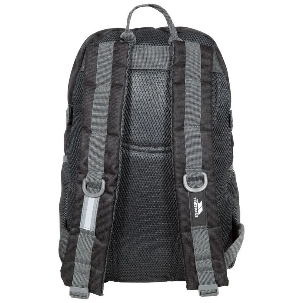 Trespass Albus 30 Litre Casual Rucksack/Backpack Black - Image 2