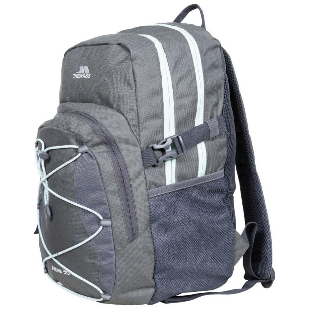 Trespass Albus 30 Litre Casual Rucksack/Backpack Carbon - Image 3