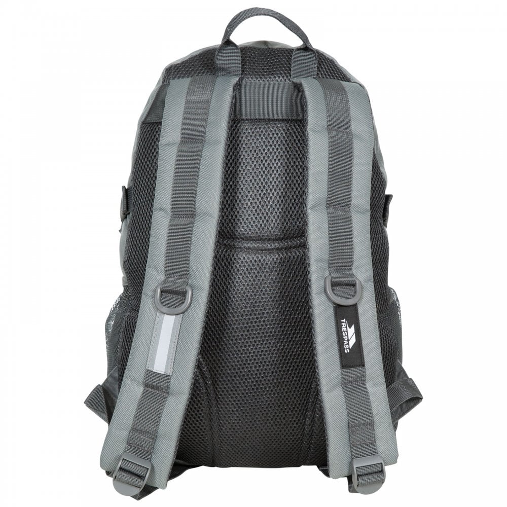 Trespass Albus 30 Litre Casual Rucksack/Backpack Olive/Orange - Image 2