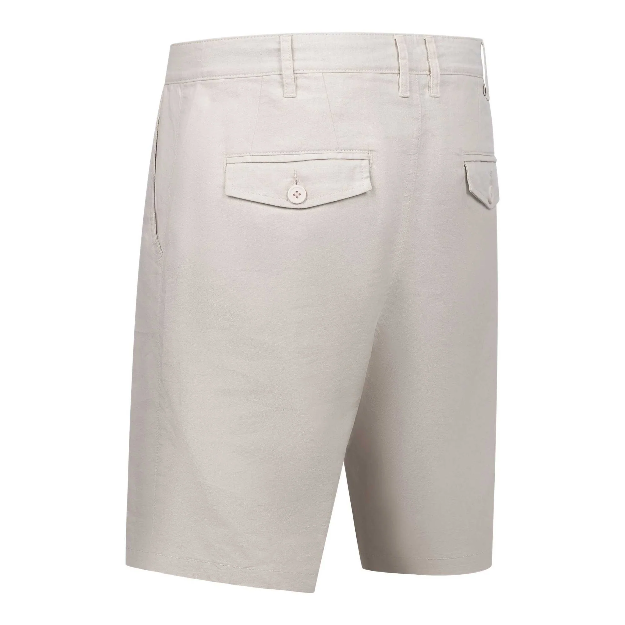 Trespass Mens Boham Shorts Soft Stone - Image 3