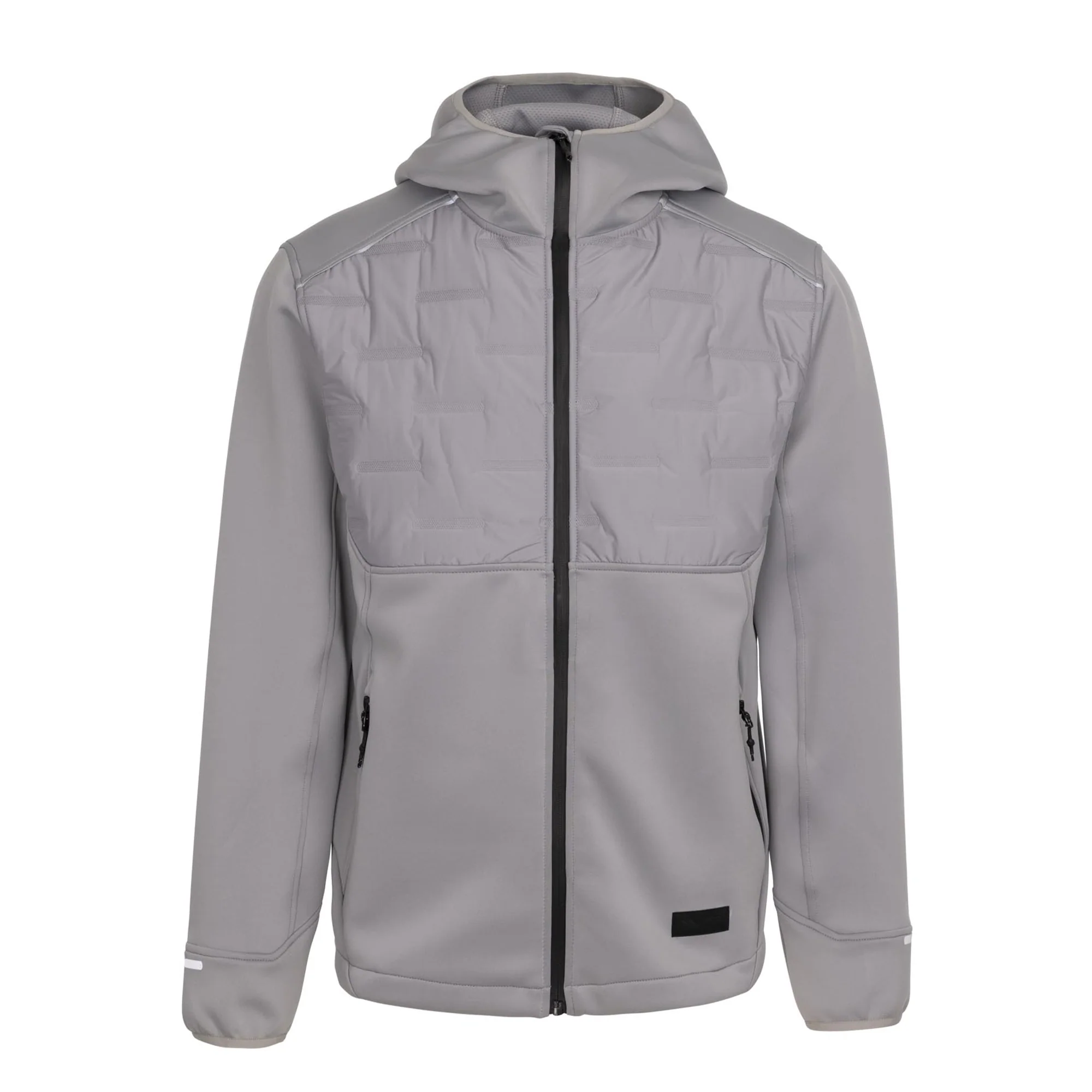 Trespass Mens Bolfort Active Hybrid Jacket Platinum - Image 3