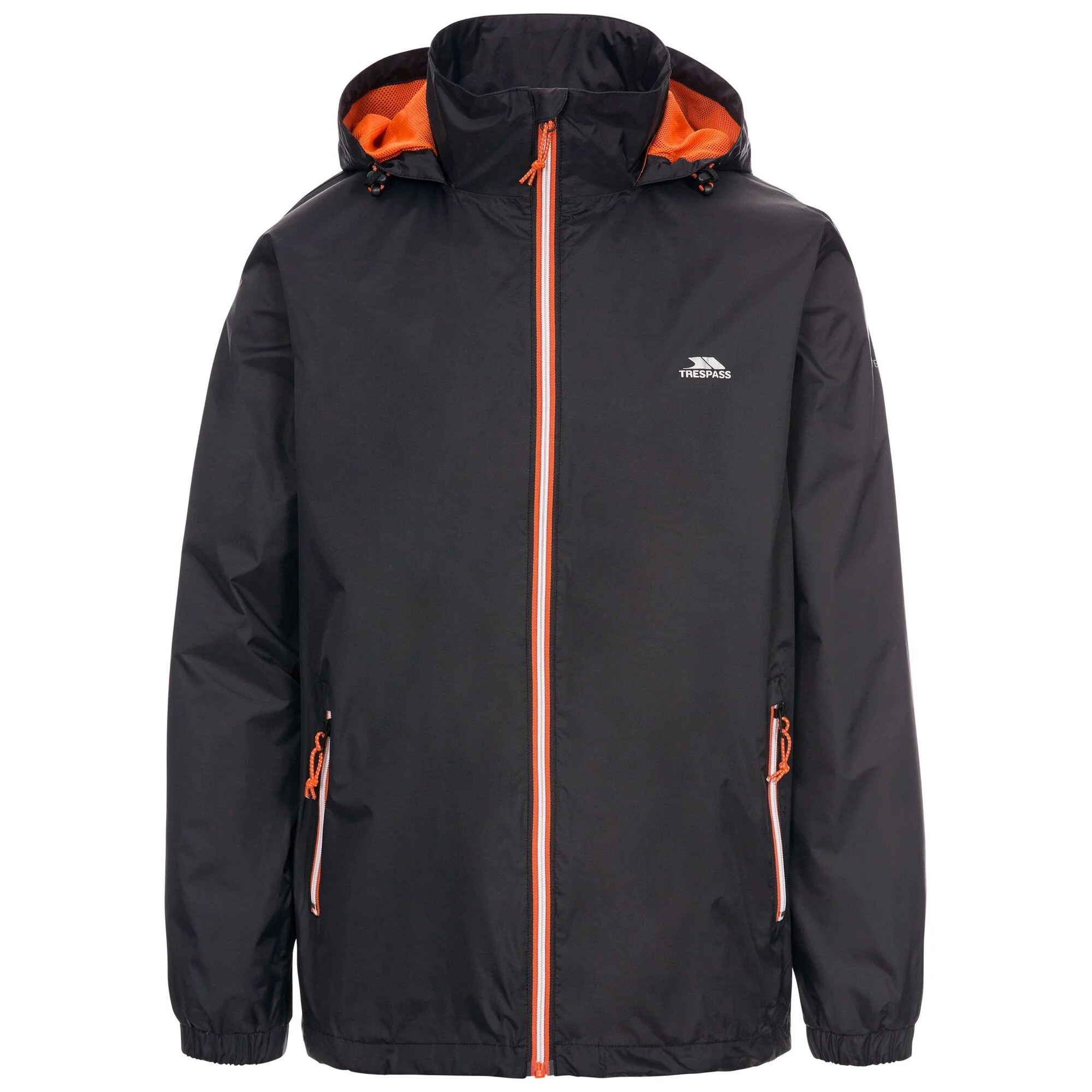 Trespass Mens Briar Waterproof Jacket Black - Image 3