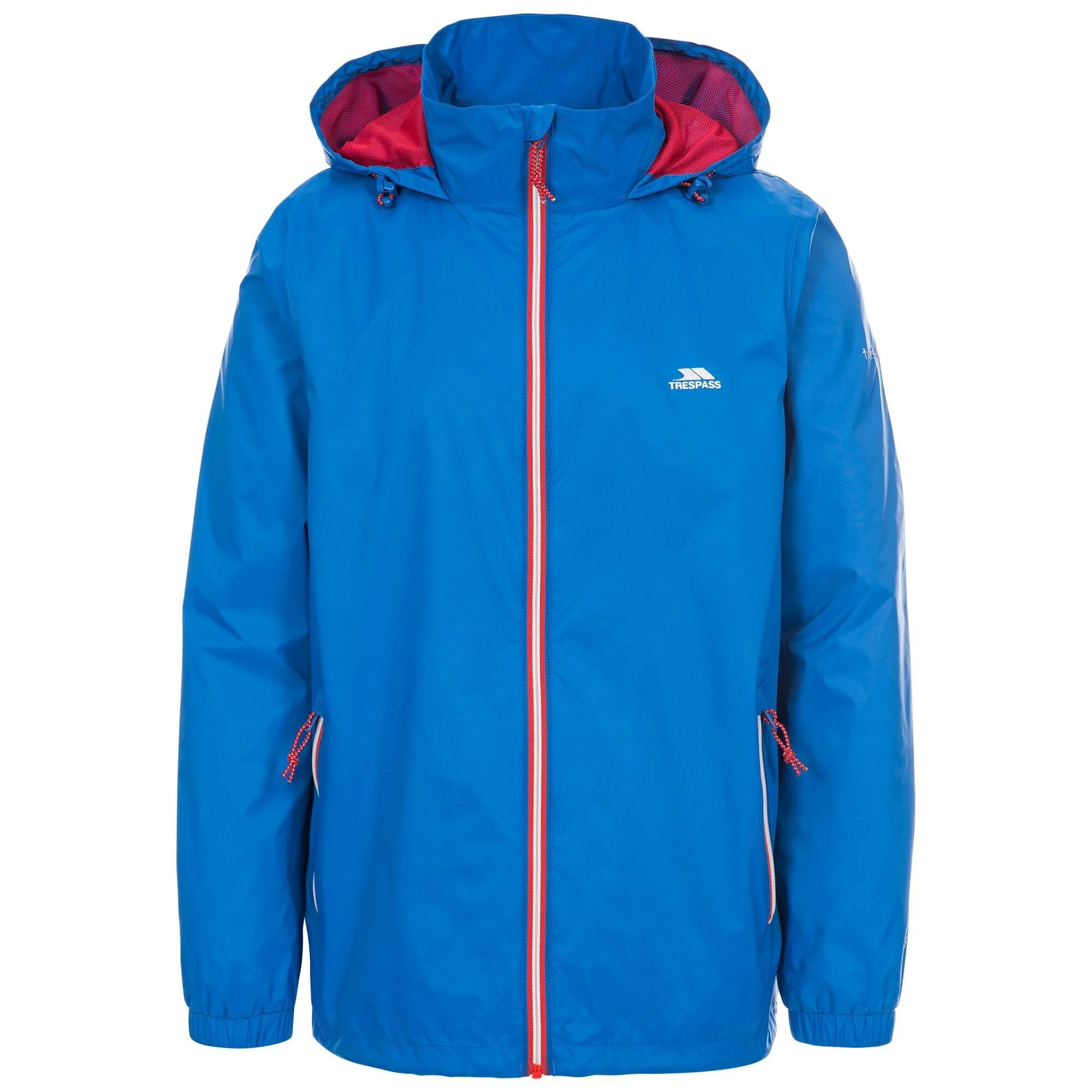 Trespass Mens Briar Waterproof Jacket Blue - Image 3
