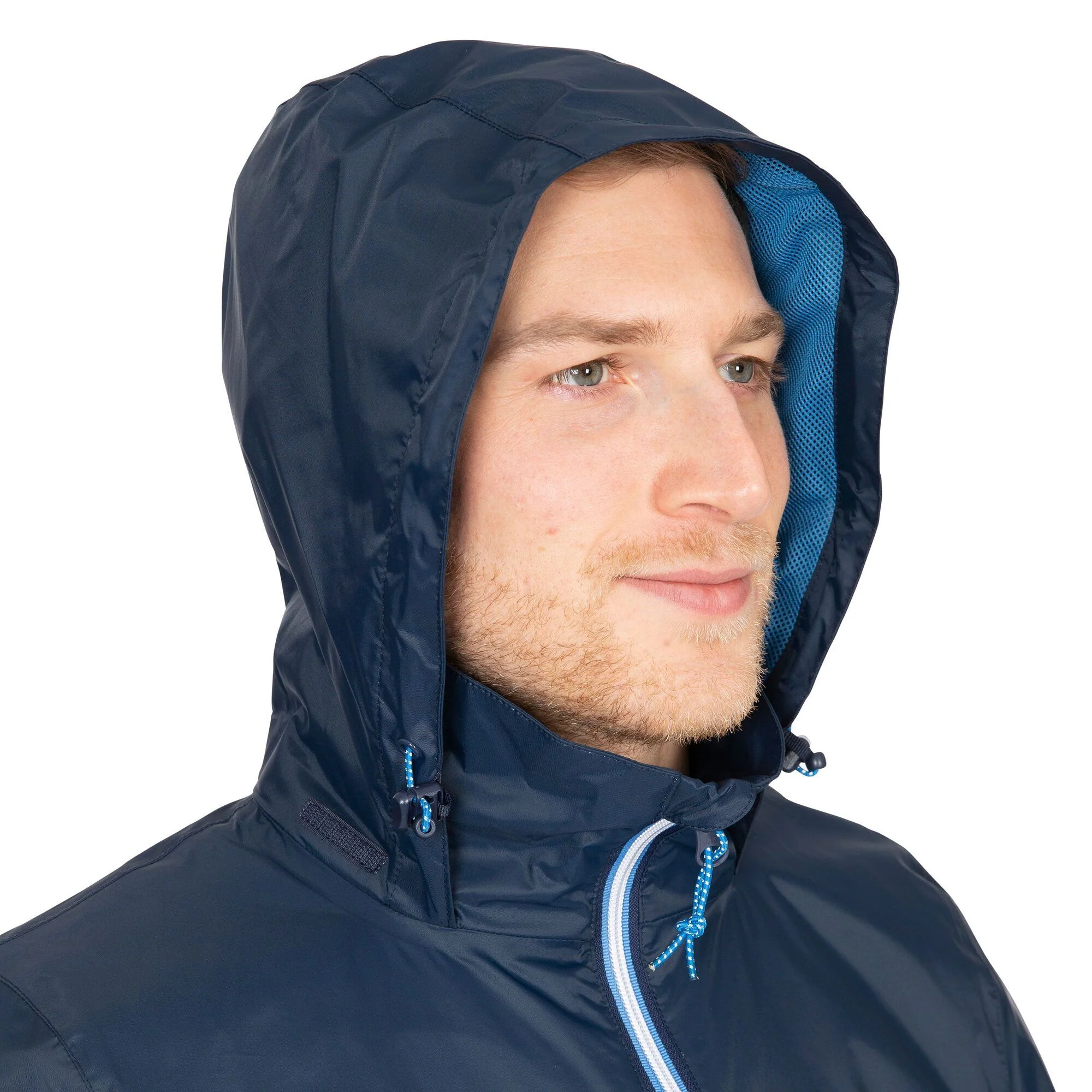 Trespass Mens Briar Waterproof Jacket Navy - Image 5