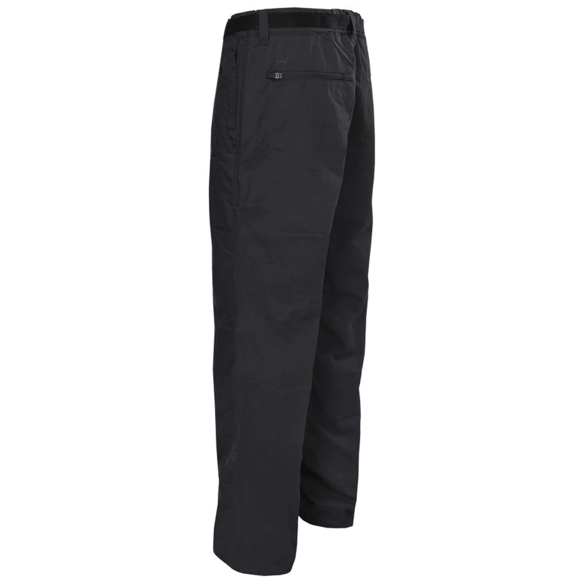 Trespass Mens Clifton Thermal Action Trousers Black - Image 3
