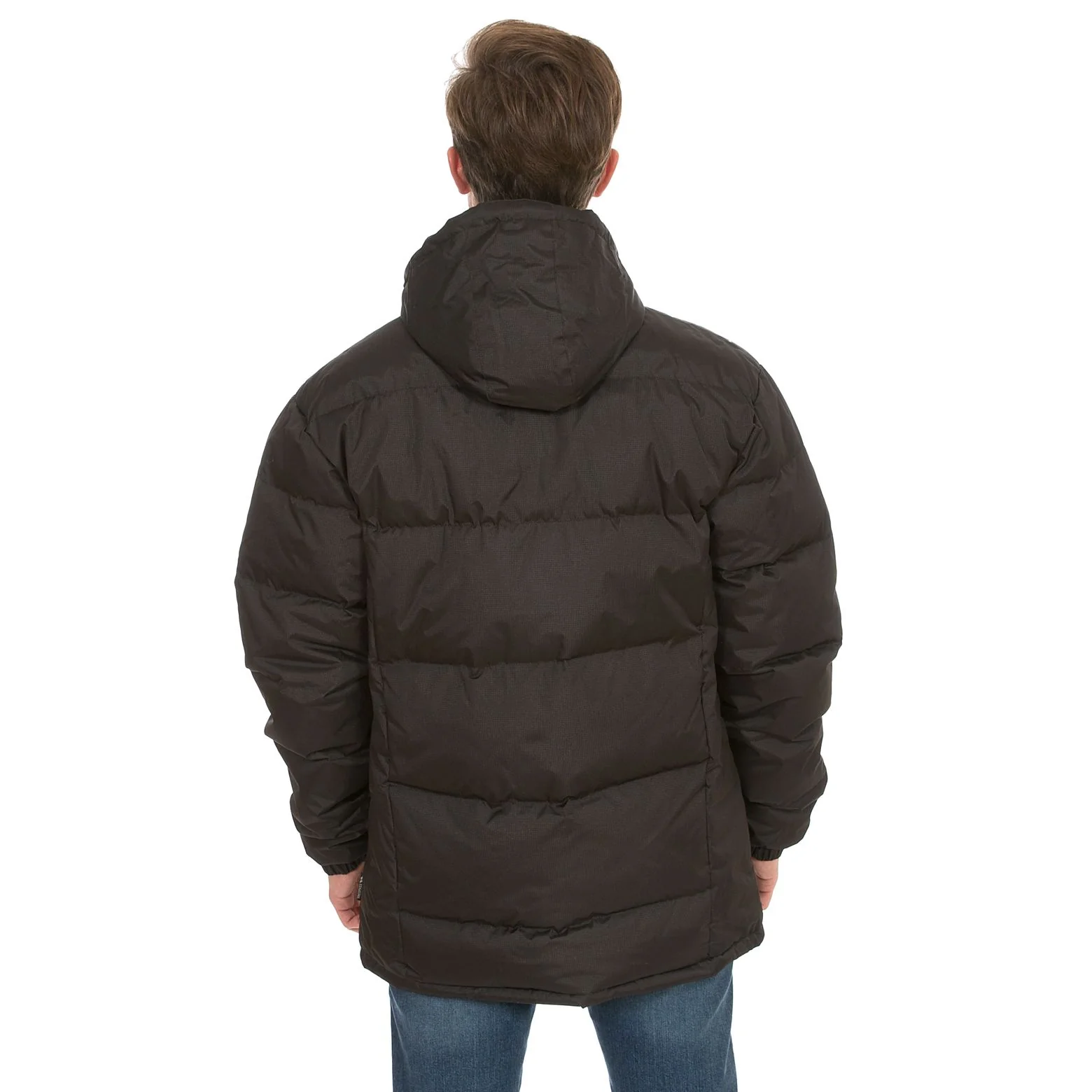 Trespass Mens Clip Padded Jacket Black - Image 3