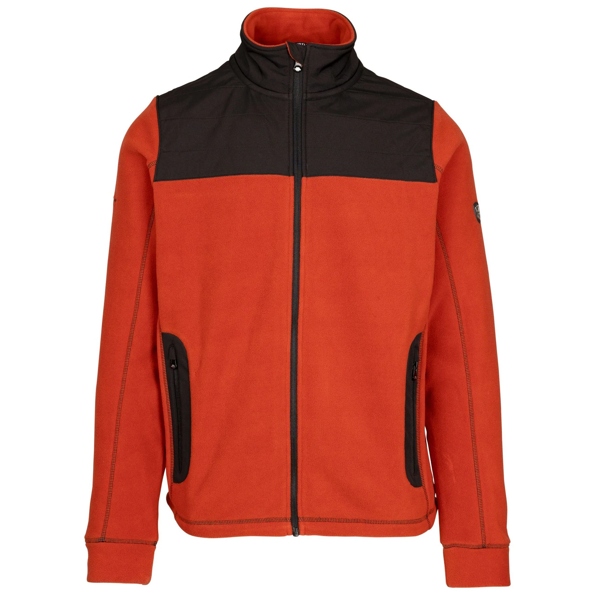 Trespass Mens Cowesby AT200 Fleece Jacket Salsa - Image 3
