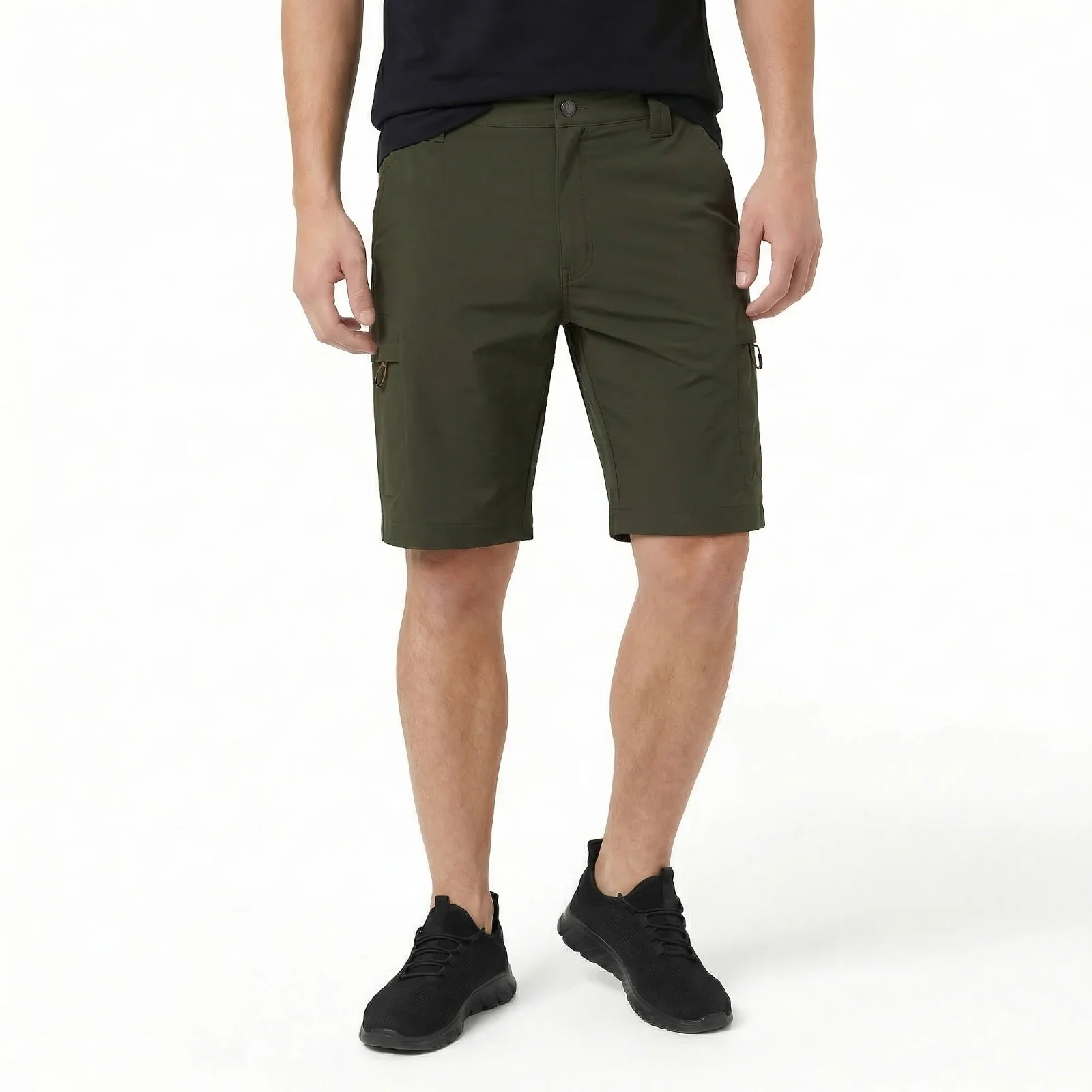 Trespass Mens Dalham Shorts Dark Vine
