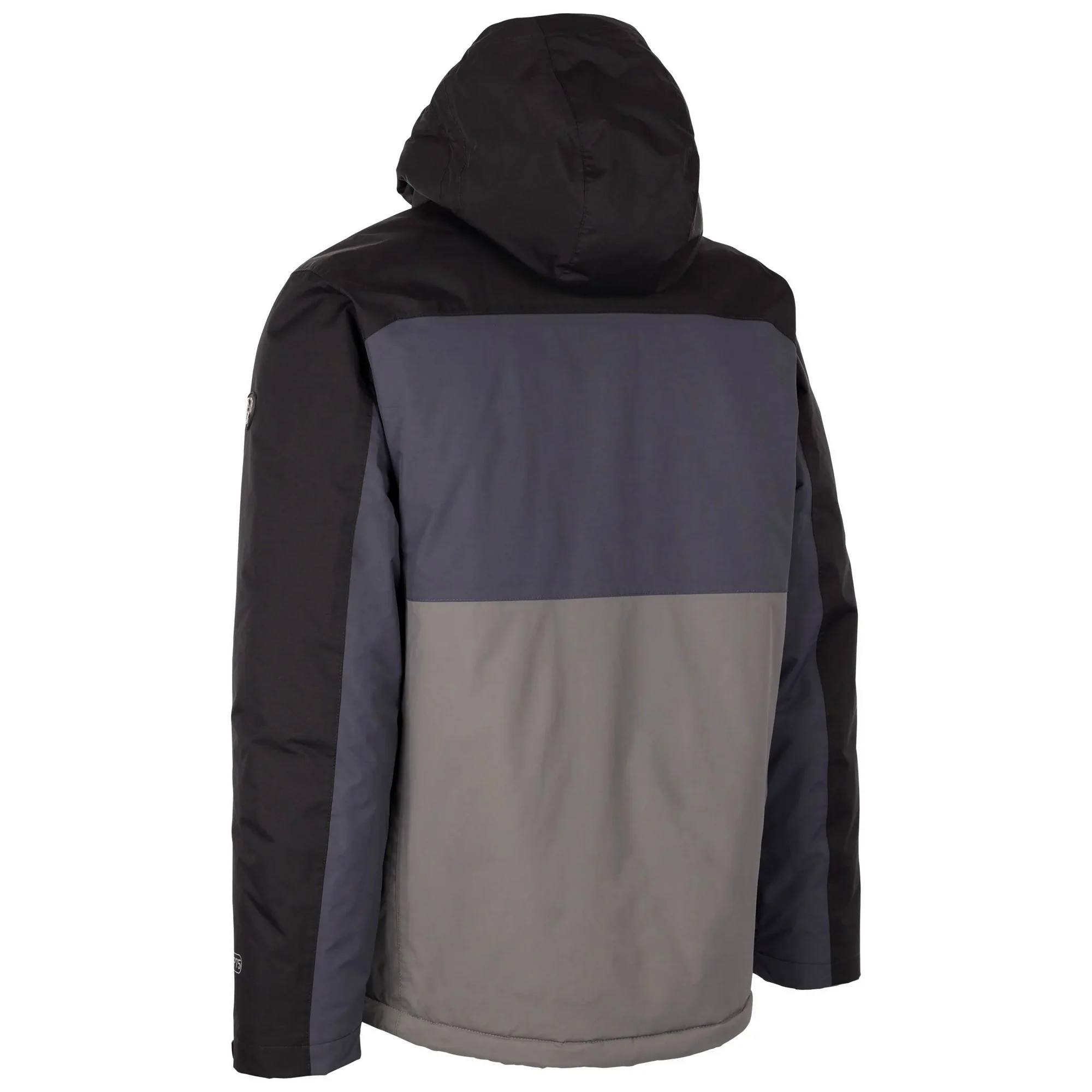 Trespass Mens Dulverton Padded Jacket Black - Image 3