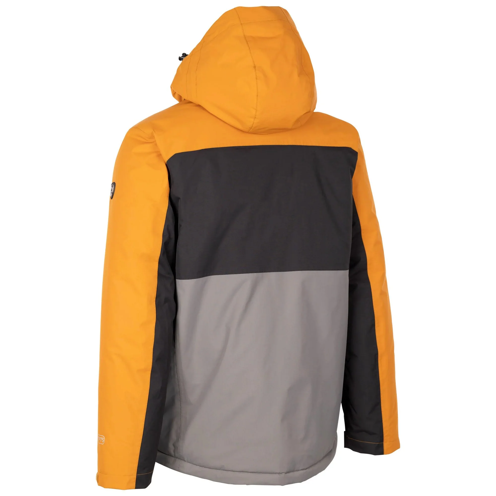 Trespass Mens Dulverton Padded Jacket Ginger - Image 3