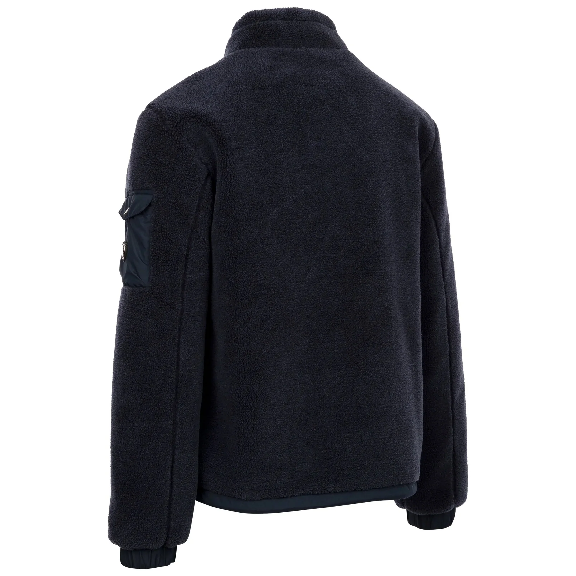 Trespass Mens Edwalton AT300 Fleece Jacket Dark Flint - Image 3