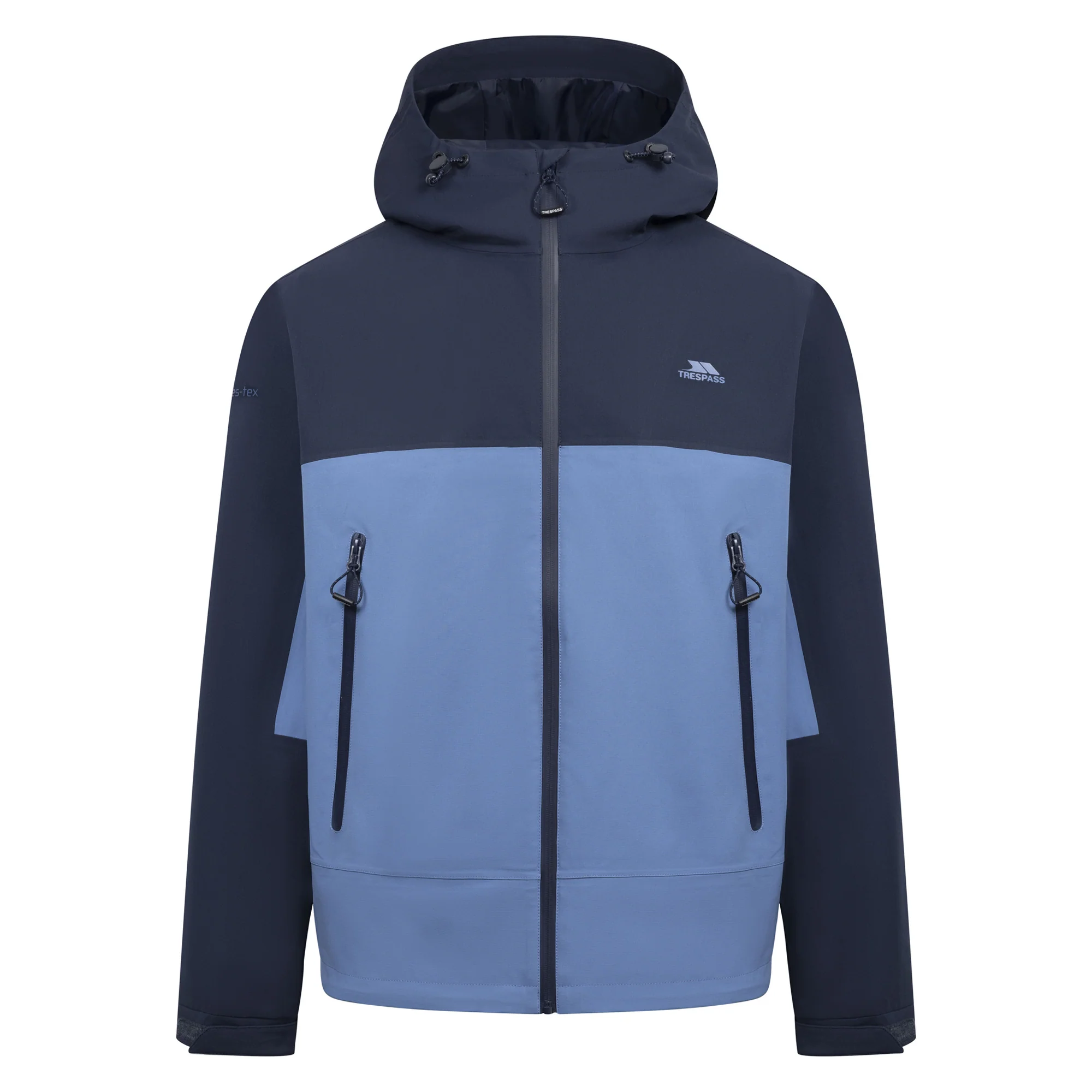 Trespass Mens Ewen Waterproof Jacket Navy - Image 3