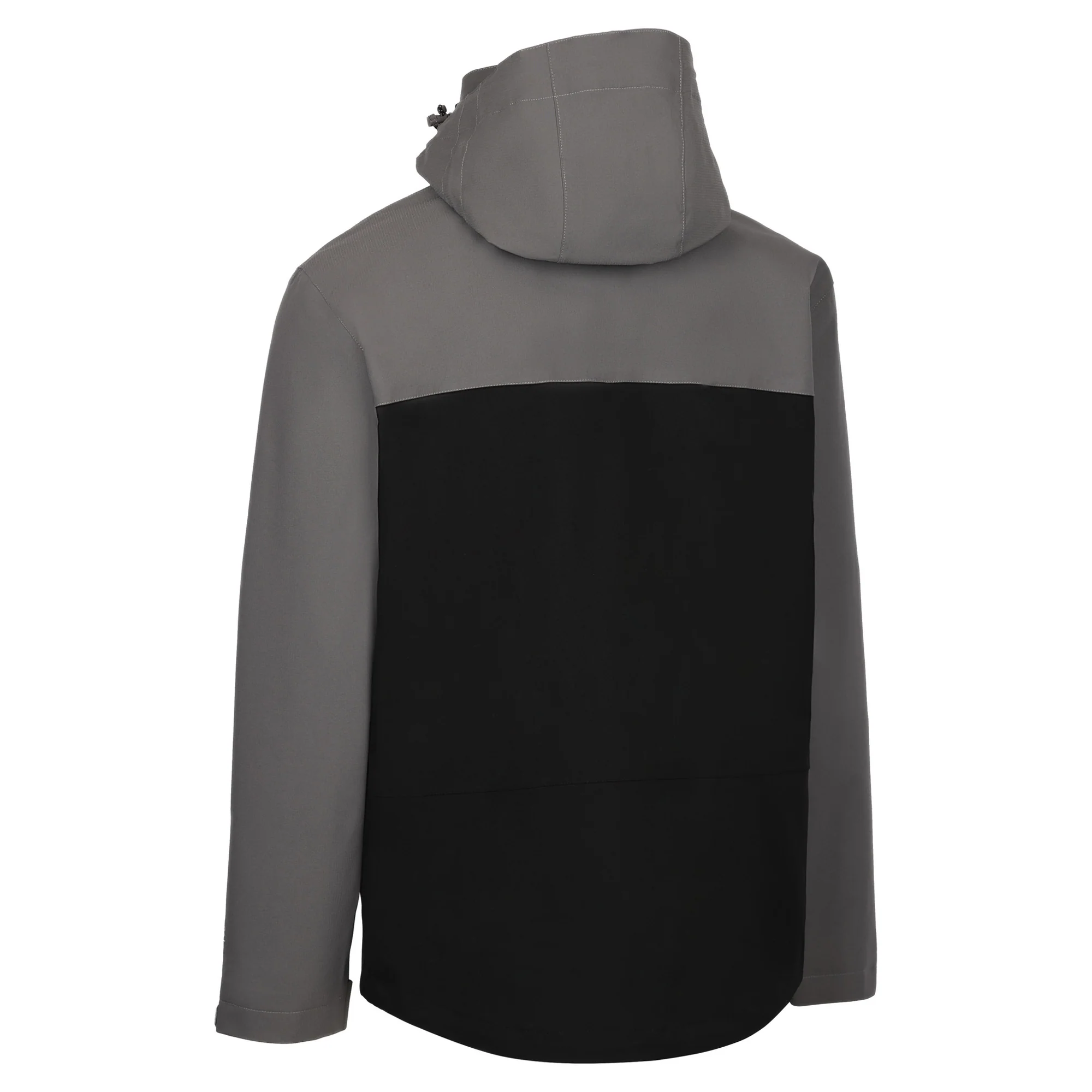 Trespass Mens Fahamore Waterproof Jacket Storm Grey - Image 2