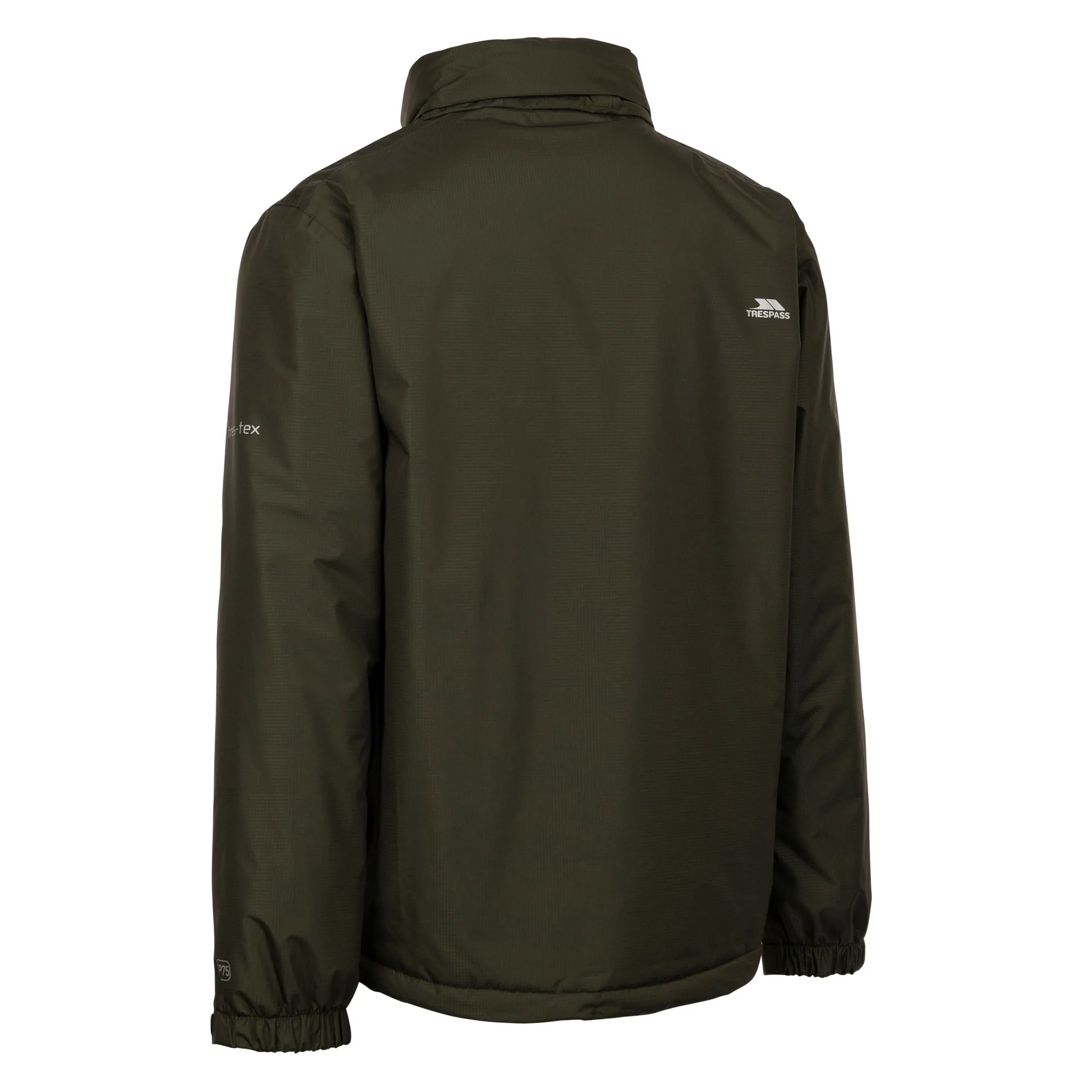 Trespass Mens Farmcott TP75 Padded Jacket Dark Vine - Image 2