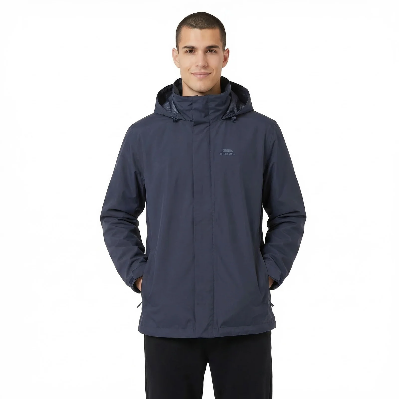 Trespass Mens Farndish Jacket Dark Flint