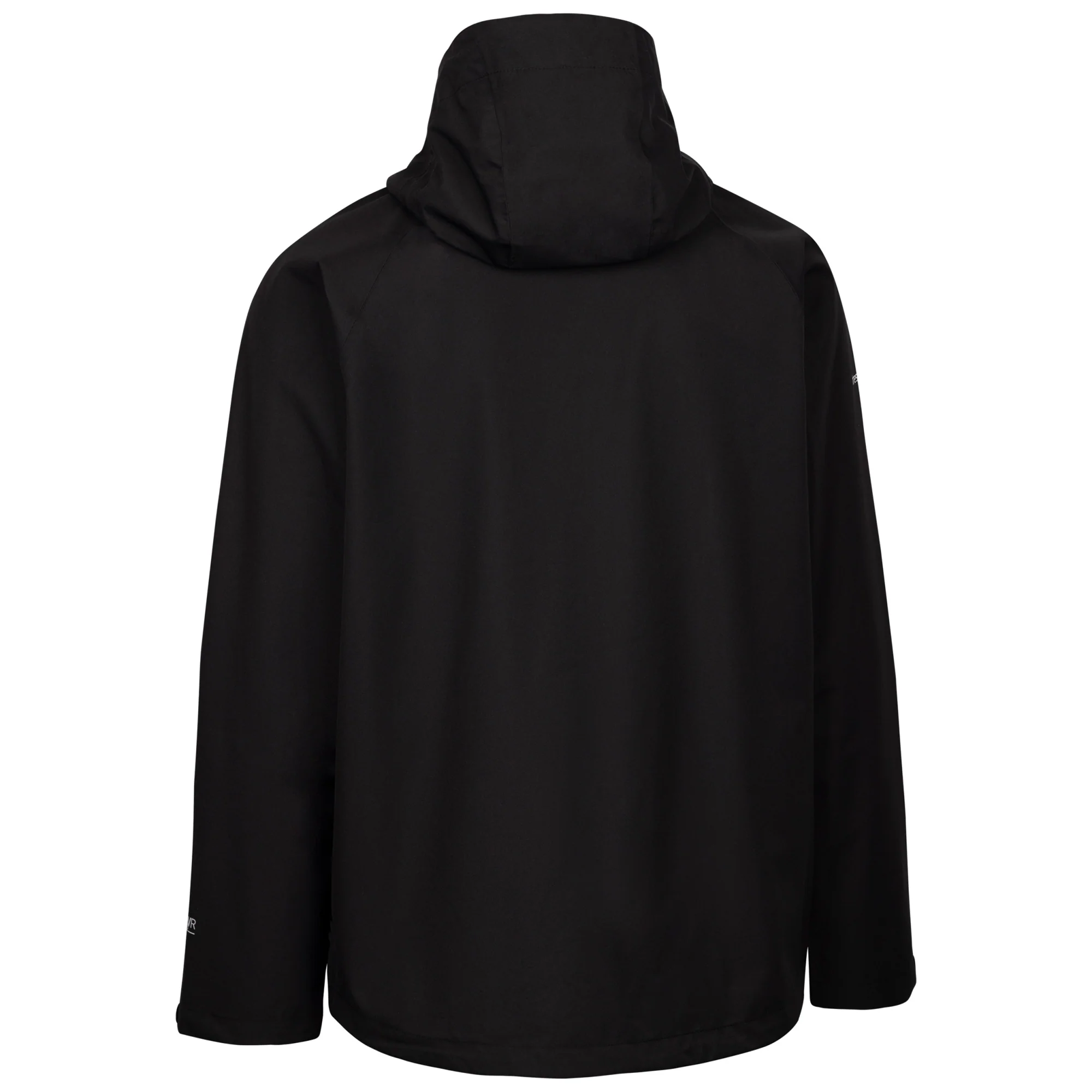 Trespass Mens Ferryhill Waterproof Jacket Black - Image 3