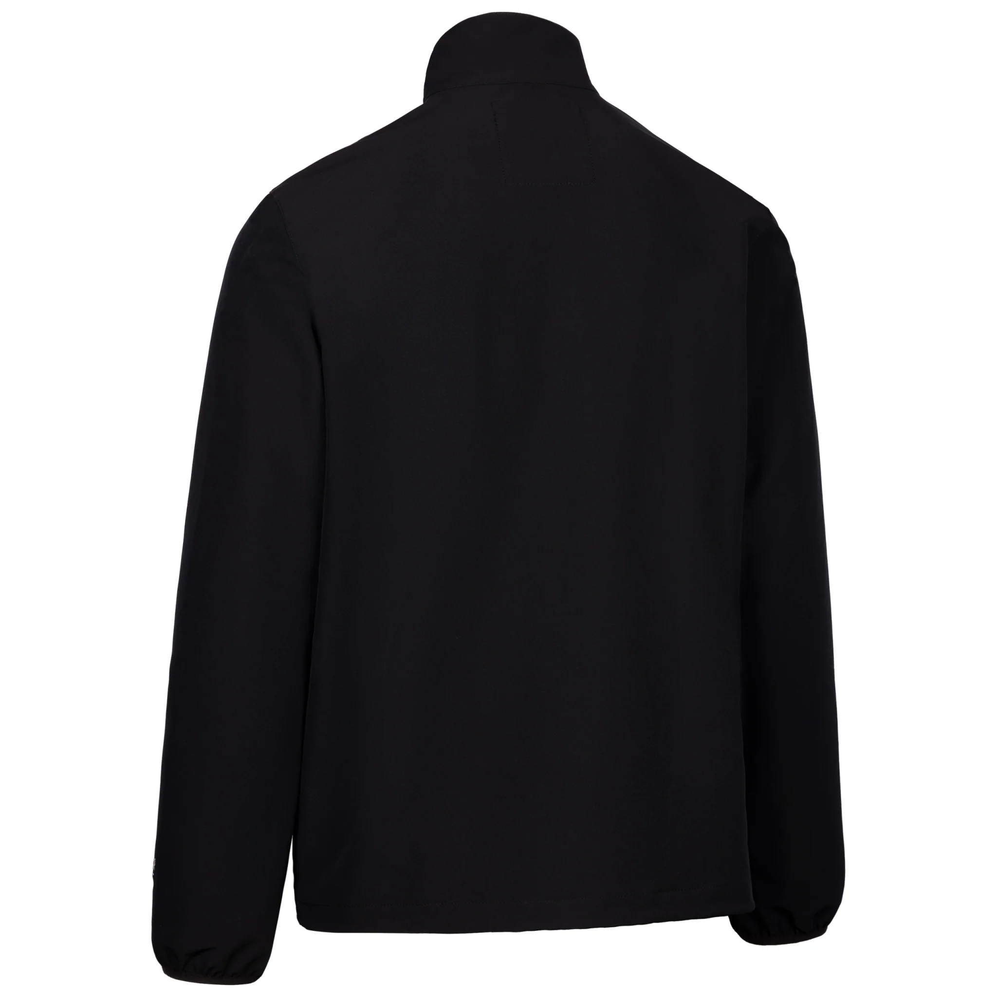 Trespass Mens Filmford Packaway Waterproof Jacket Black - Image 3