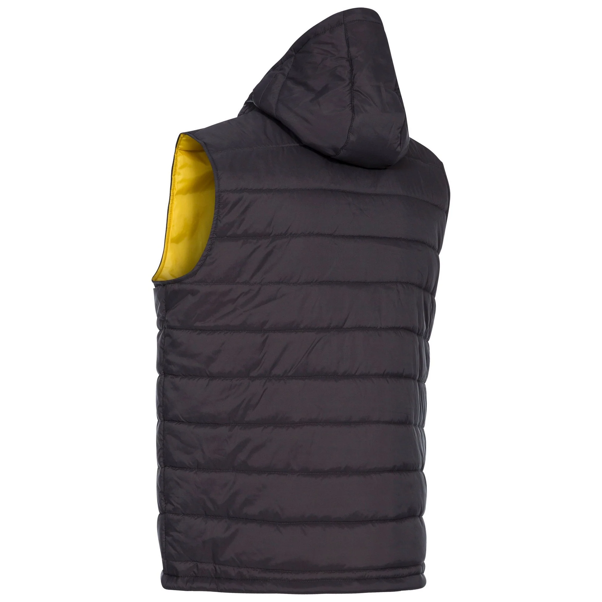Trespass Mens Franklyn Padded Gilet Dark Grey - Image 2