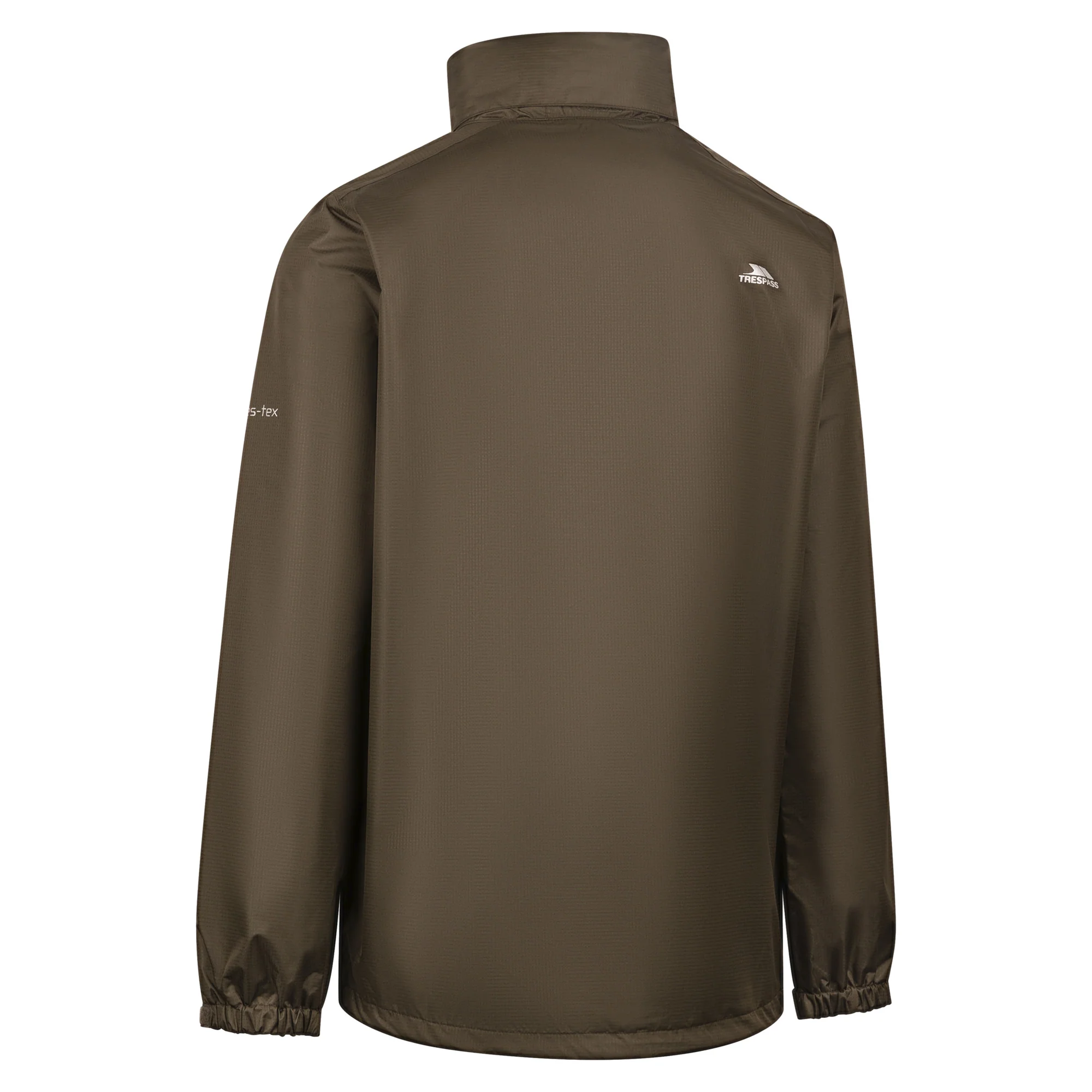 Trespass Mens Fraser II Waterproof Jacket Dark Vine - Image 3