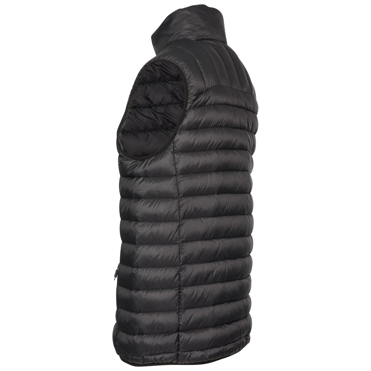 Trespass Mens Hoppers Down Gilet Black - Image 2