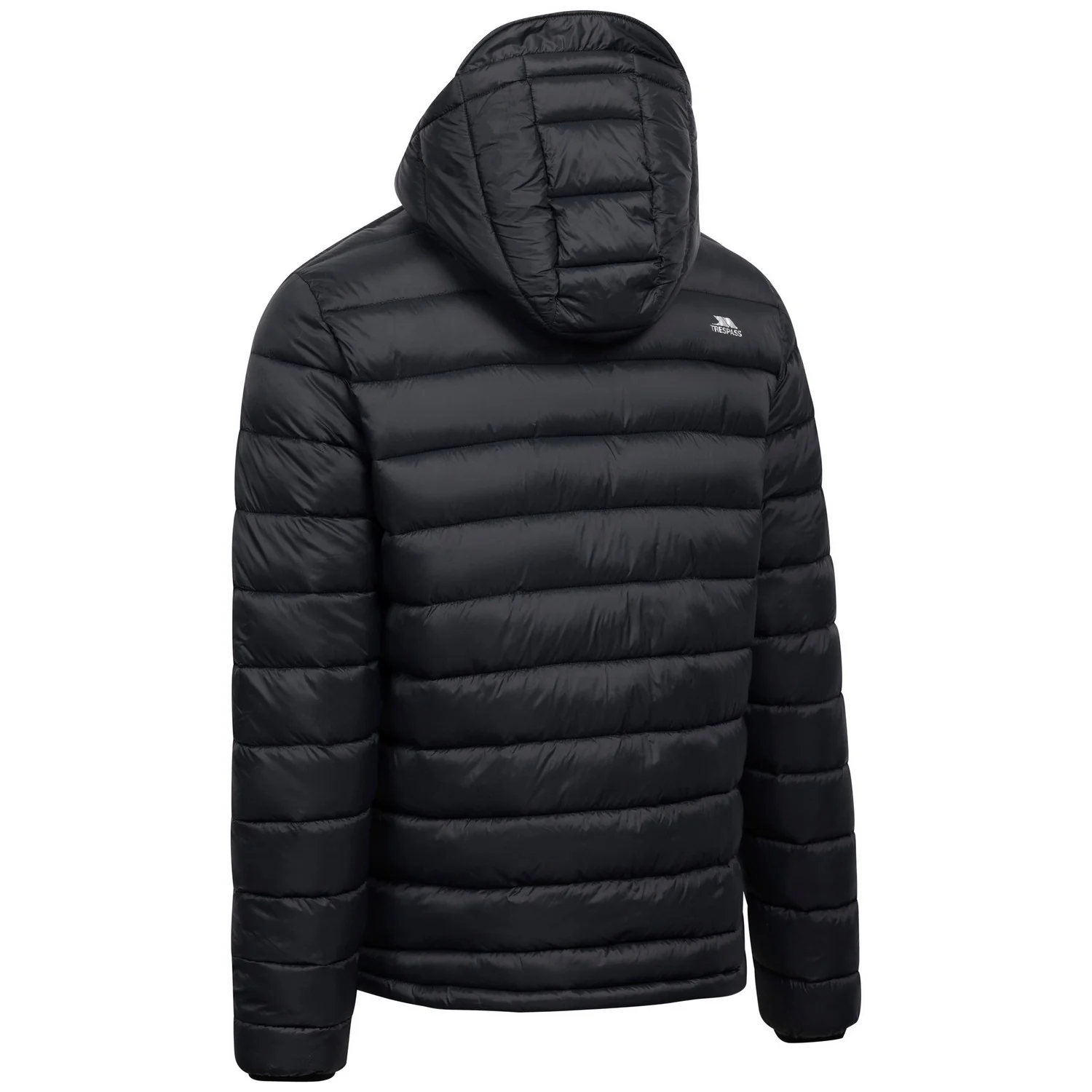 Trespass Mens Mikail Padded Jacket Black - Image 2