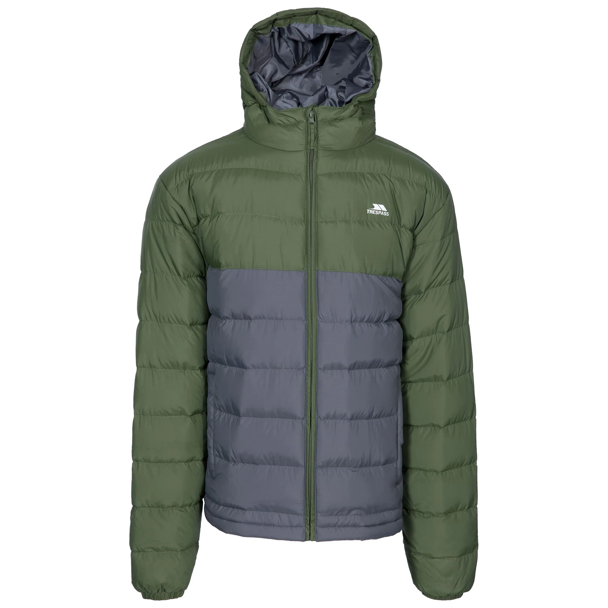 Trespass Mens Oskar Padded Jacket Moss - Image 2
