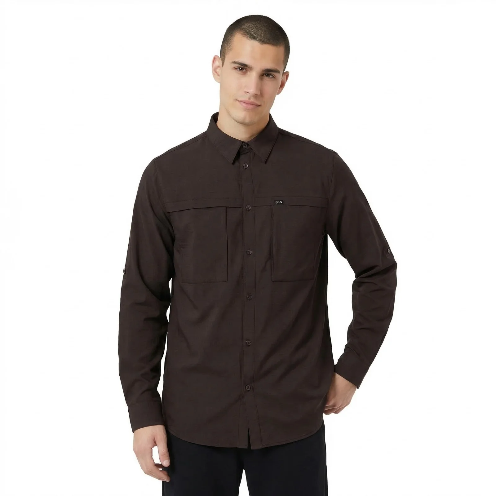Trespass Mens Santiago DLX Shirt Dark Grey