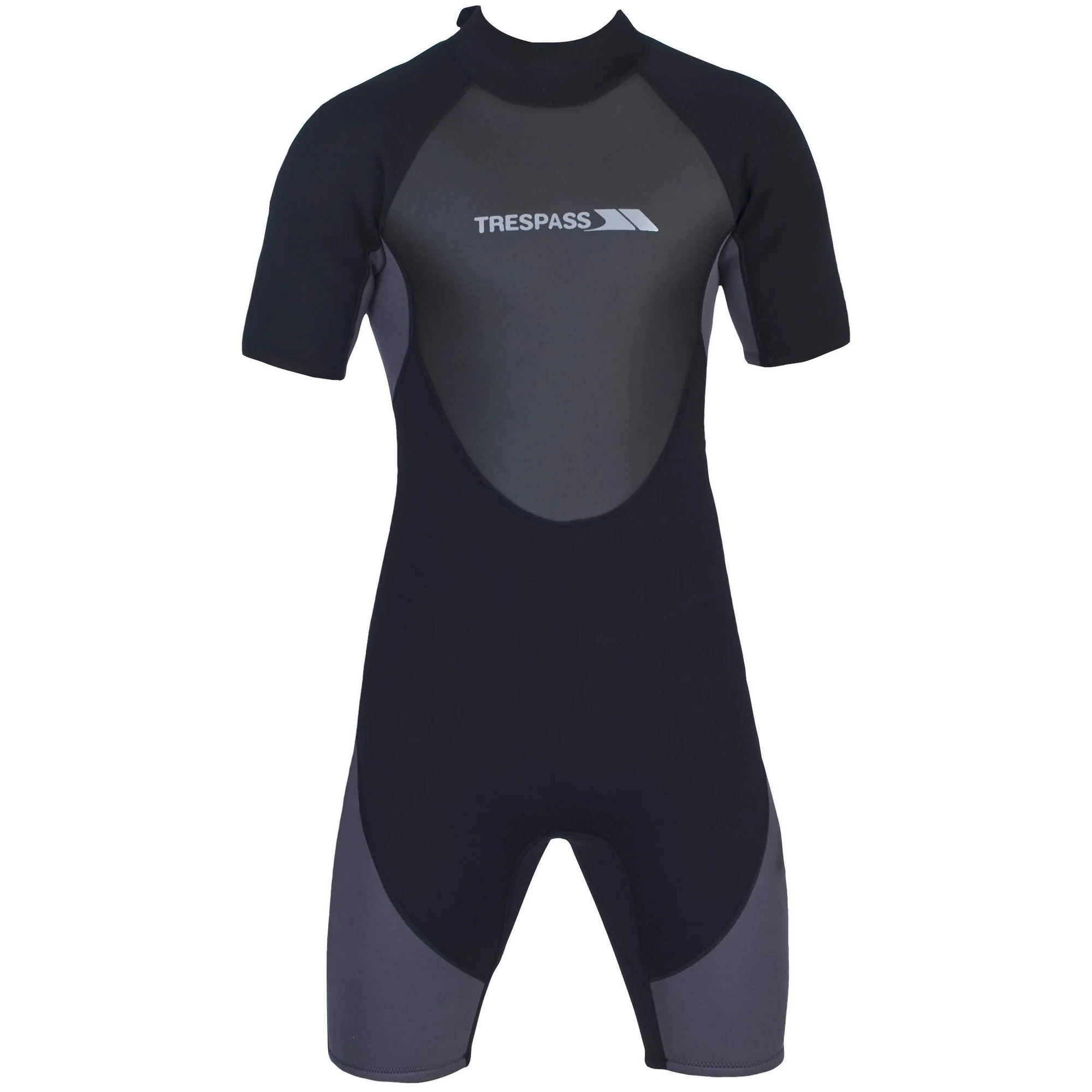 Trespass Scuba Mens Short Wetsuit Black