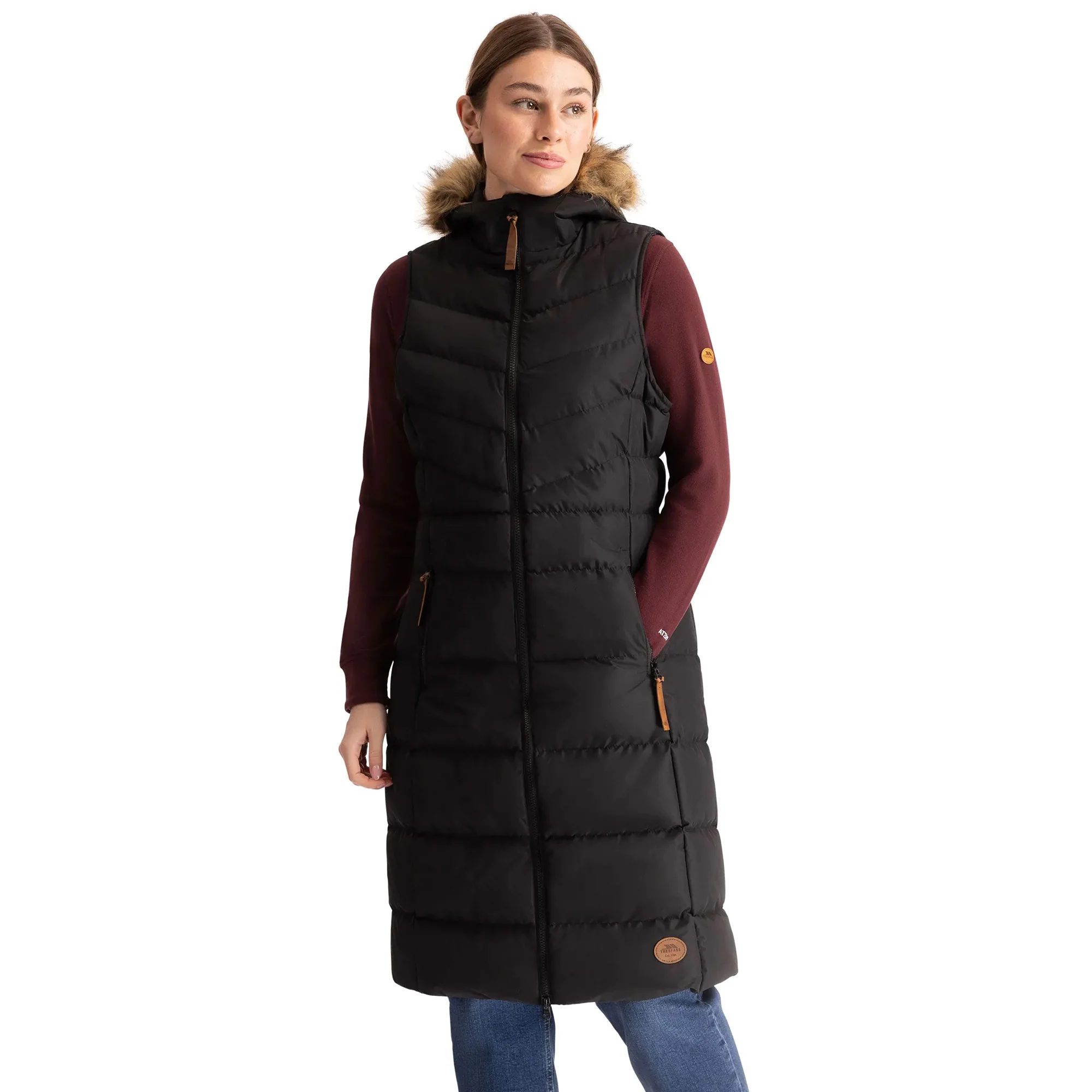 Trespass Womens Audrey Gilet Black - Image 3