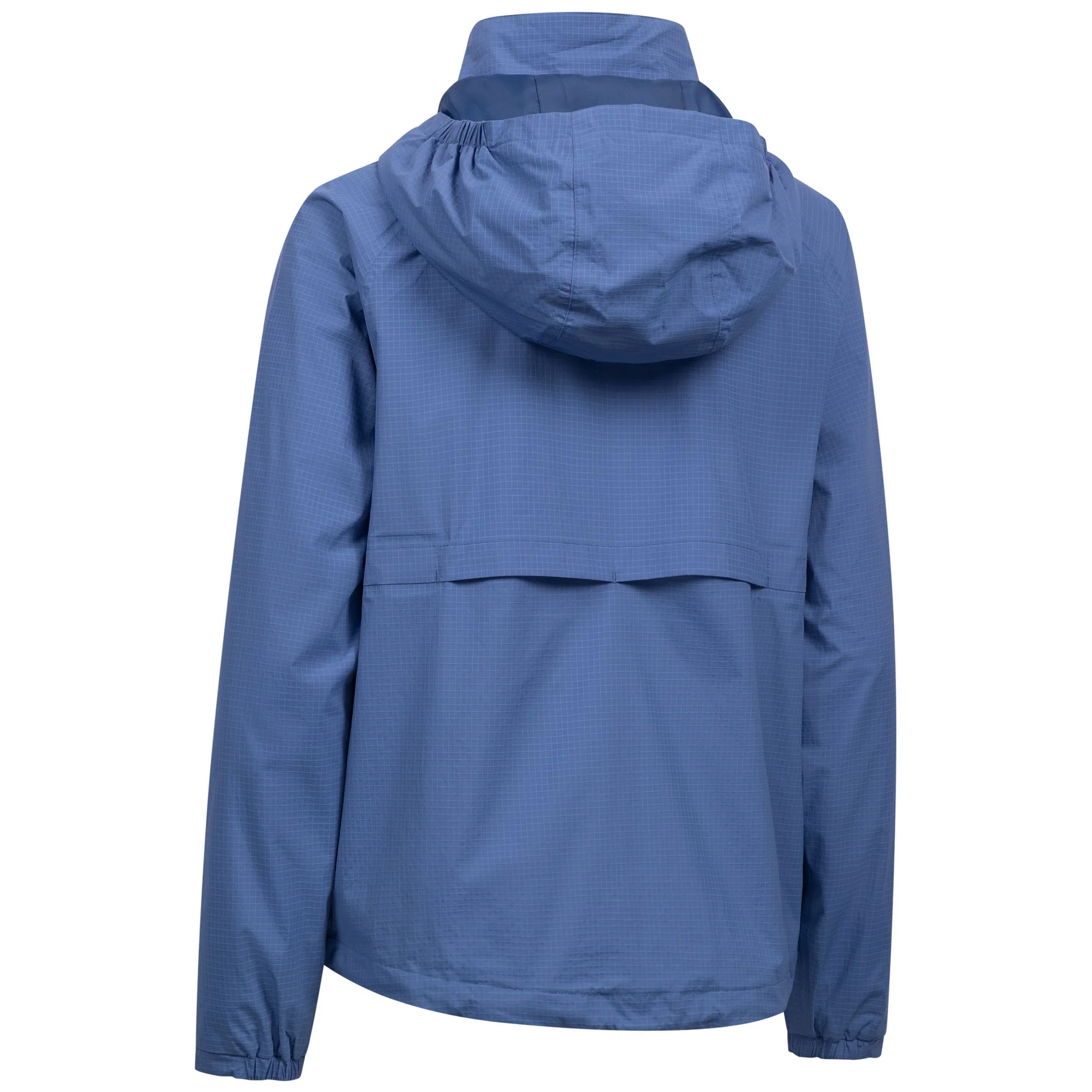 Trespass Womens Erskine Waterproof Jacket Coastal Blue - Image 2
