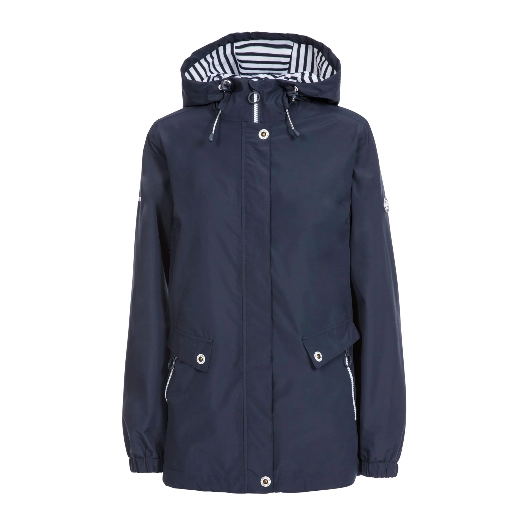 Trespass Womens Flourish Waterproof Jacket Navy