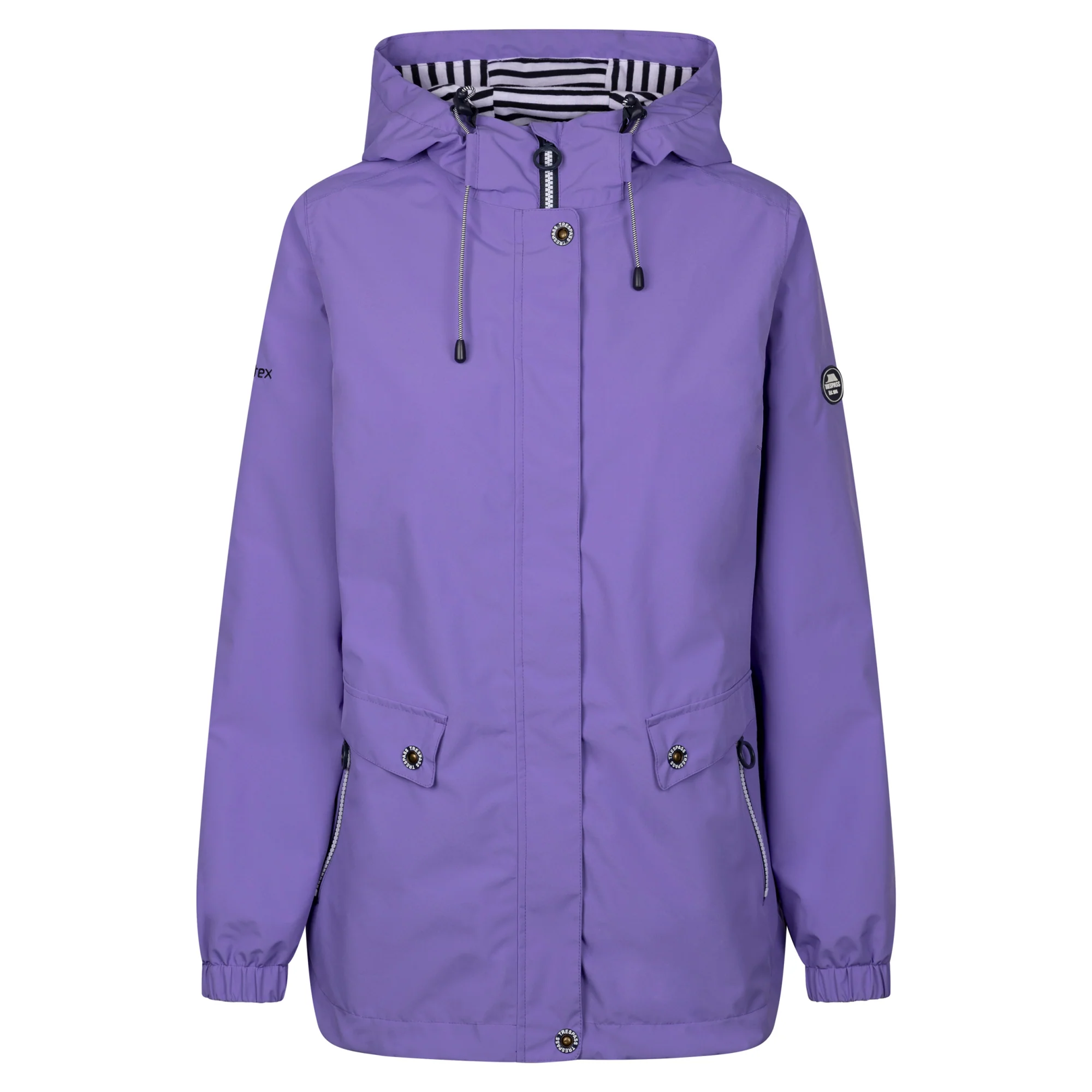 Trespass Womens Flourish Waterproof Jacket Wisteria