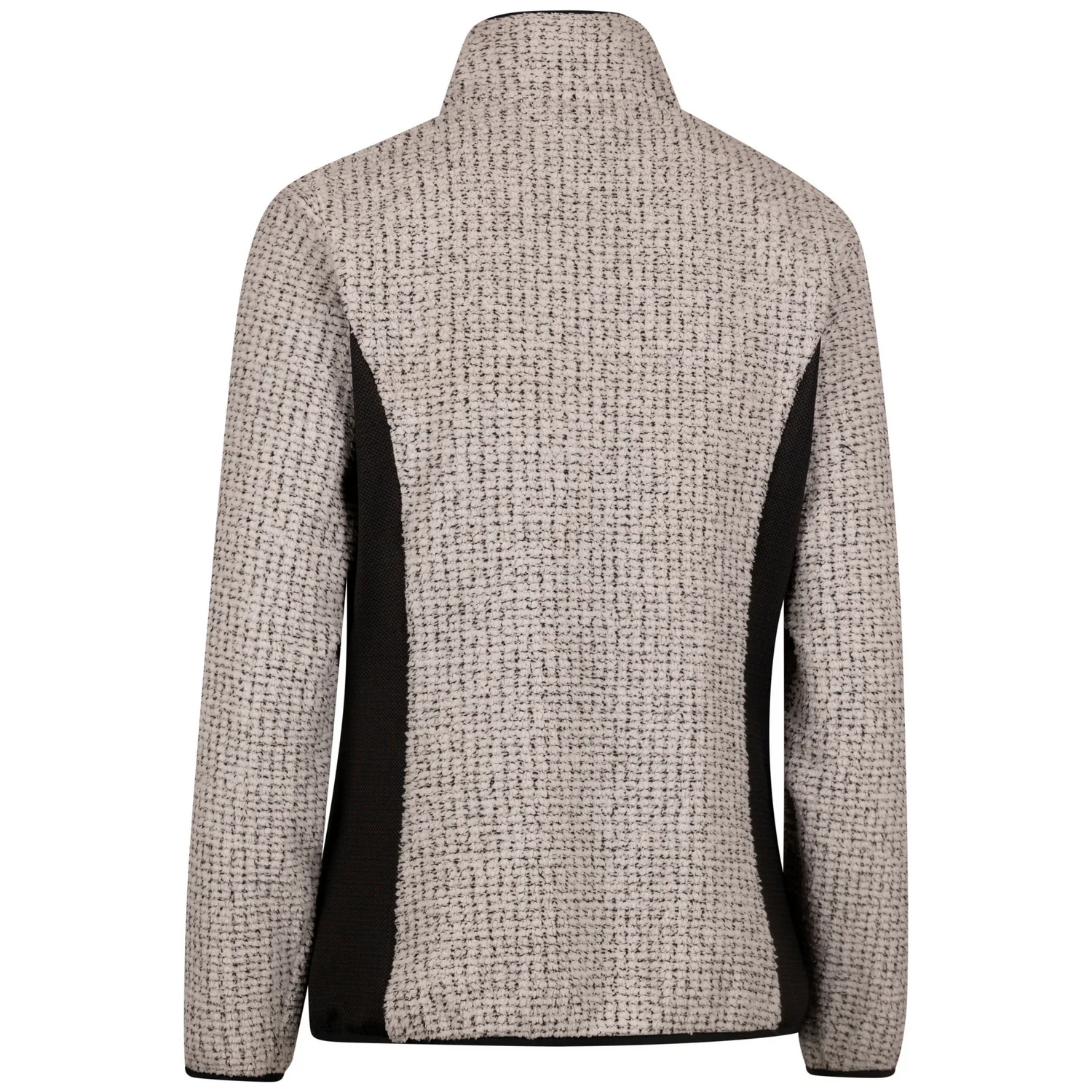 Trespass Womens Lia Half Zip Fleece Top Grey Marl - Image 2