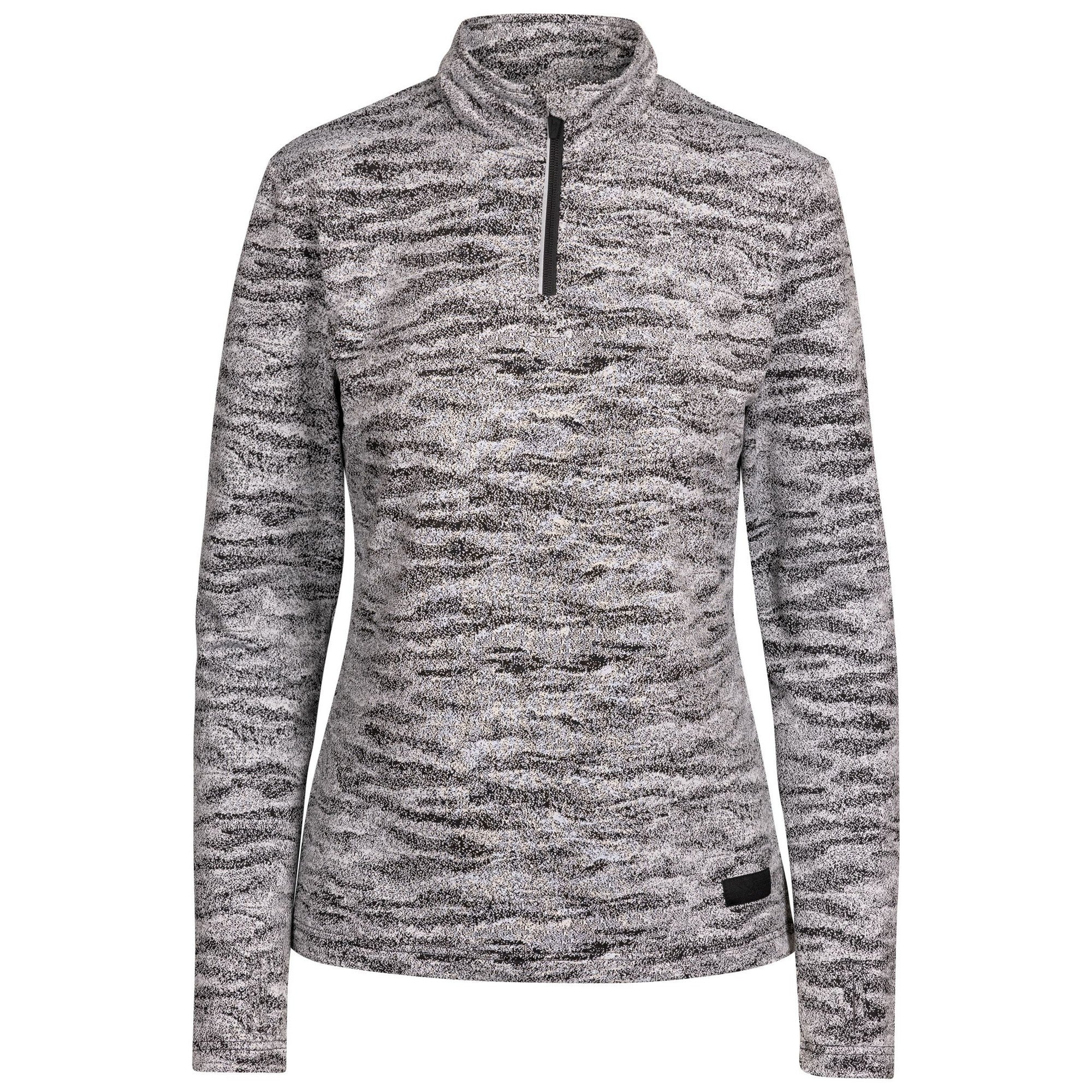 Trespass Womens Livia TP75 Long-Sleeved Active Top White - Image 3