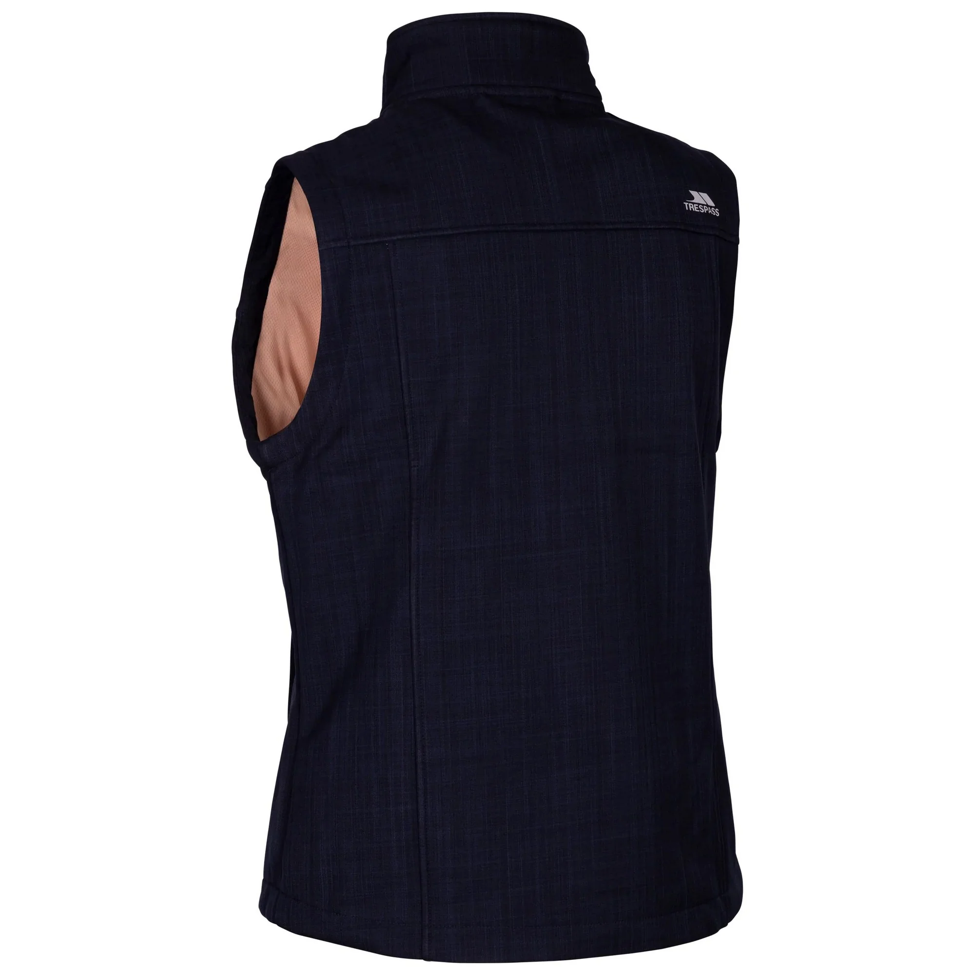 Trespass Womens Mereb TP50 Softshell Lightweight Gilet Navy Marl - Image 2