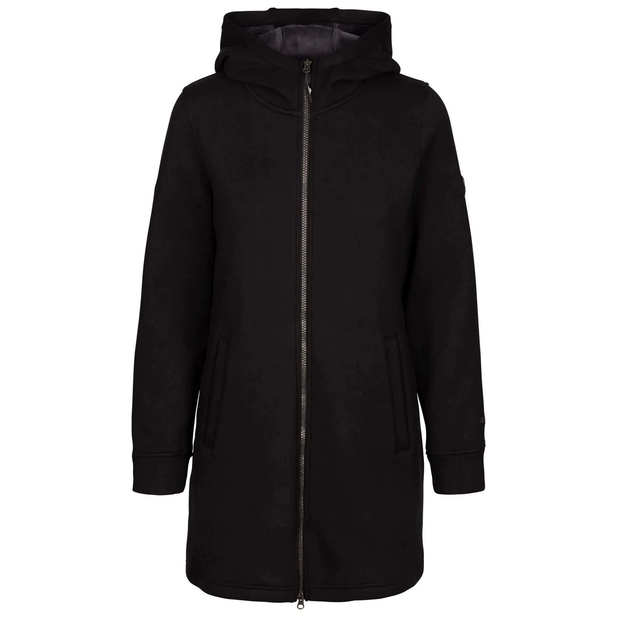 Trespass Womens Miatta AT400 Fleece Jacket Black - Image 3