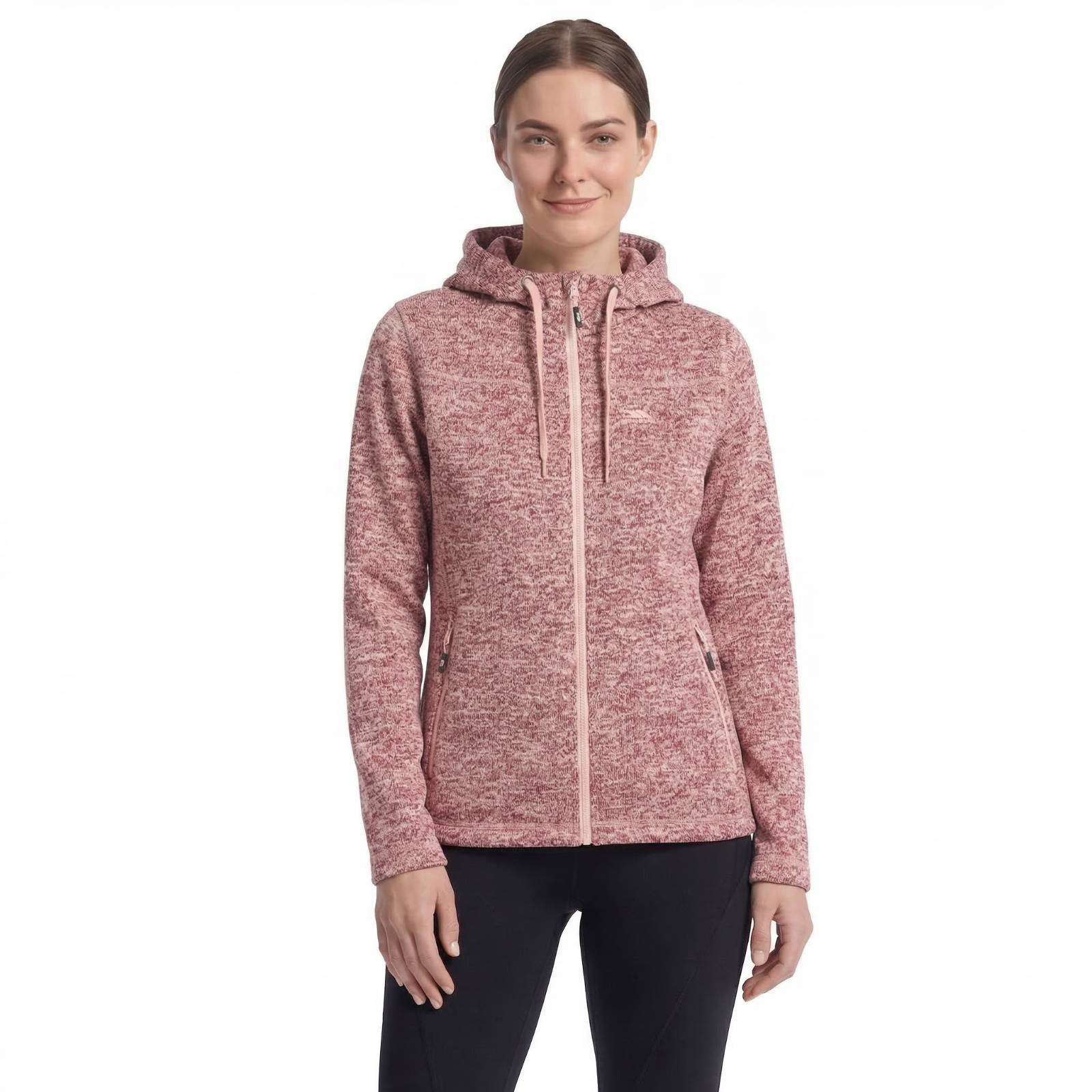 Trespass Womens Odelia Fleece Jacket Rose Tone