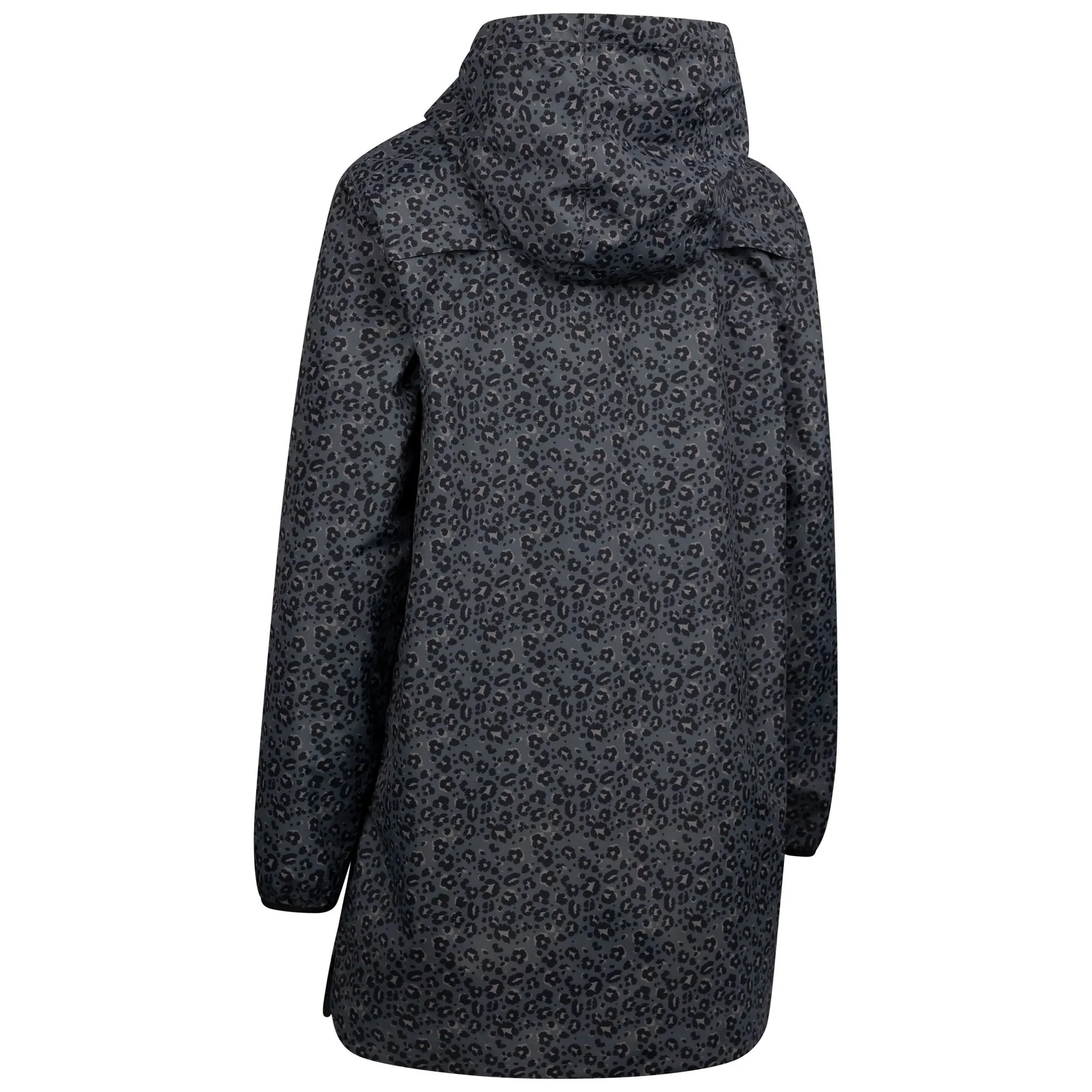 Trespass Womens Parched Waterproof Jacket Black - Image 2