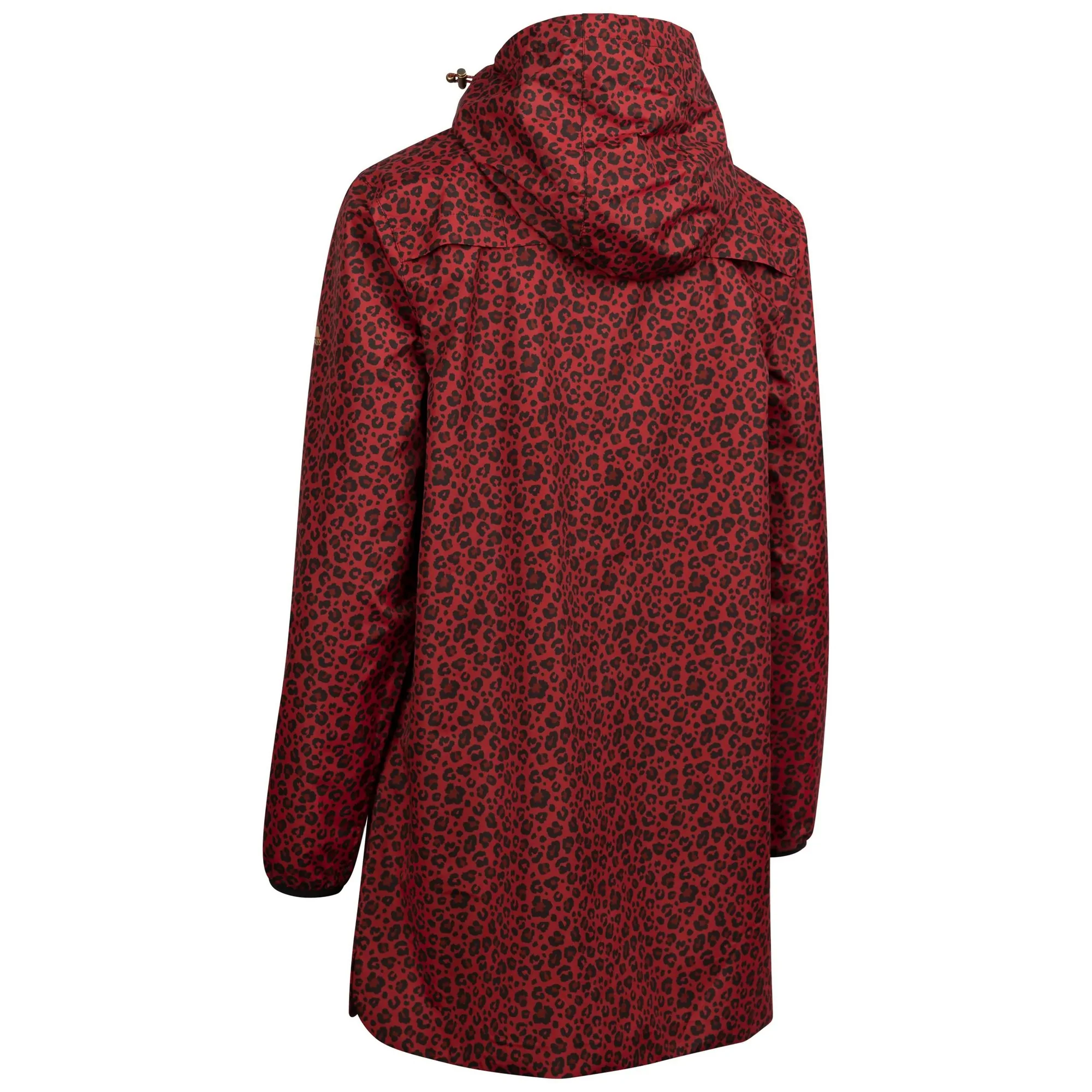Trespass Womens Parched Waterproof Jacket Burnt Sienna - Image 2