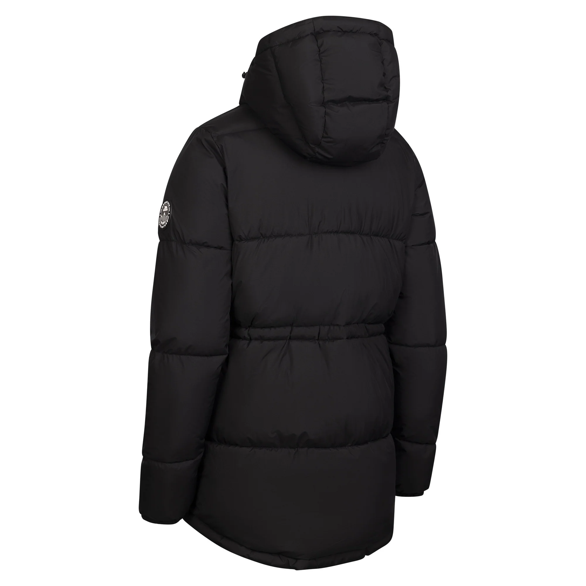 Trespass Womens Pinchi Waterproof Jacket Black - Image 2