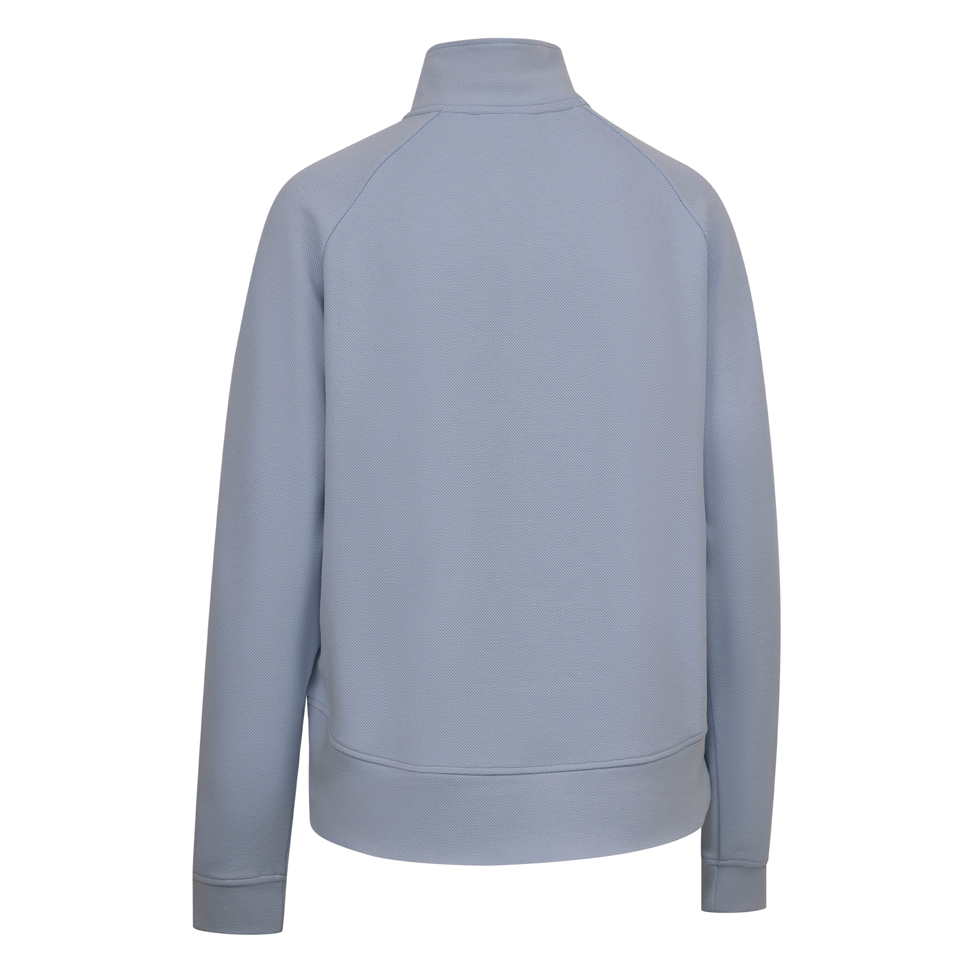 Trespass Womens Pipa Quarter Zip Top Blue Haze - Image 2