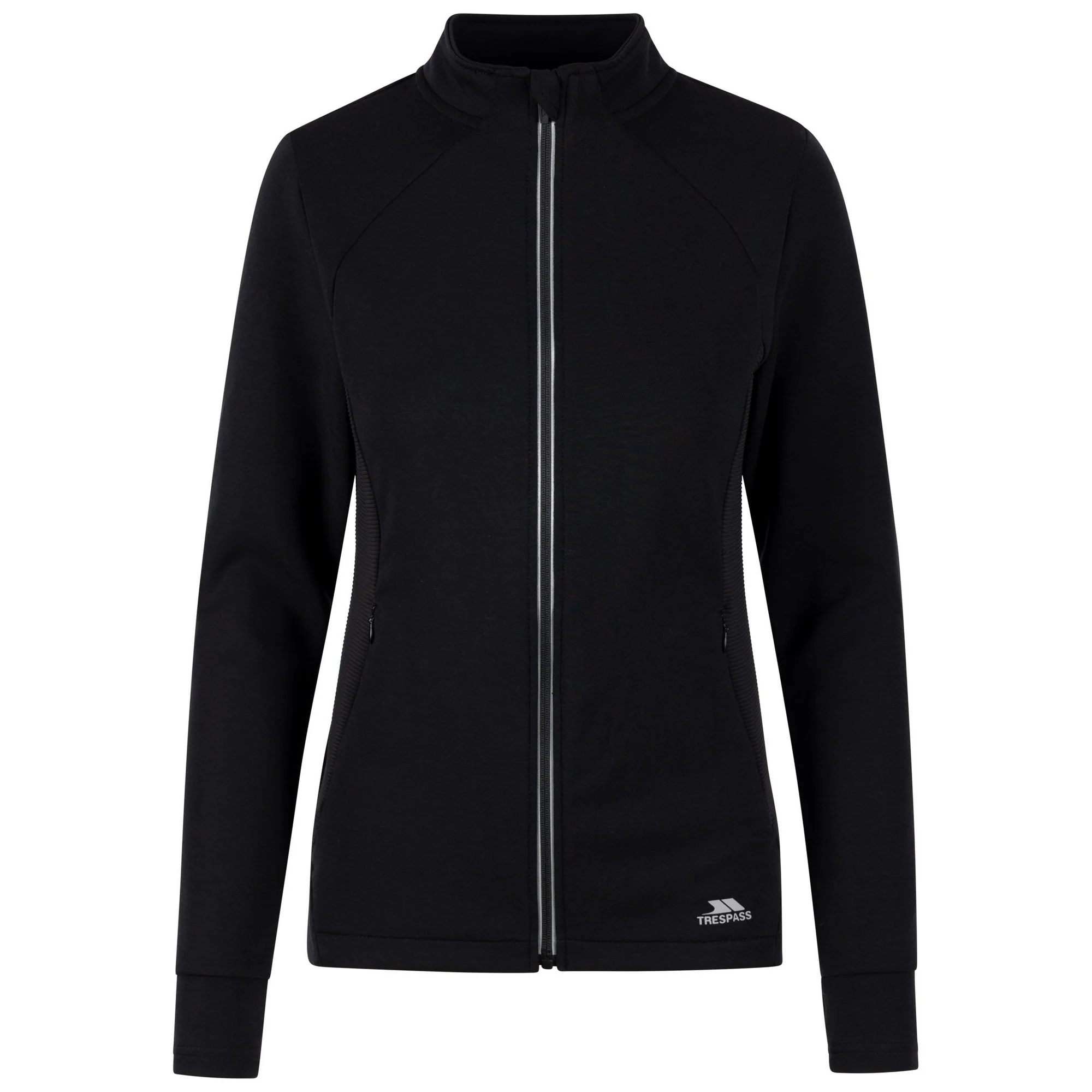Trespass Womens Ridge Track Jacket Black - Image 3