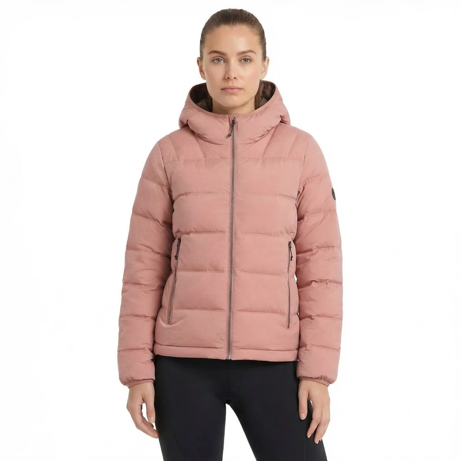 Trespass Womens Rollins Hooded Jacket Clay