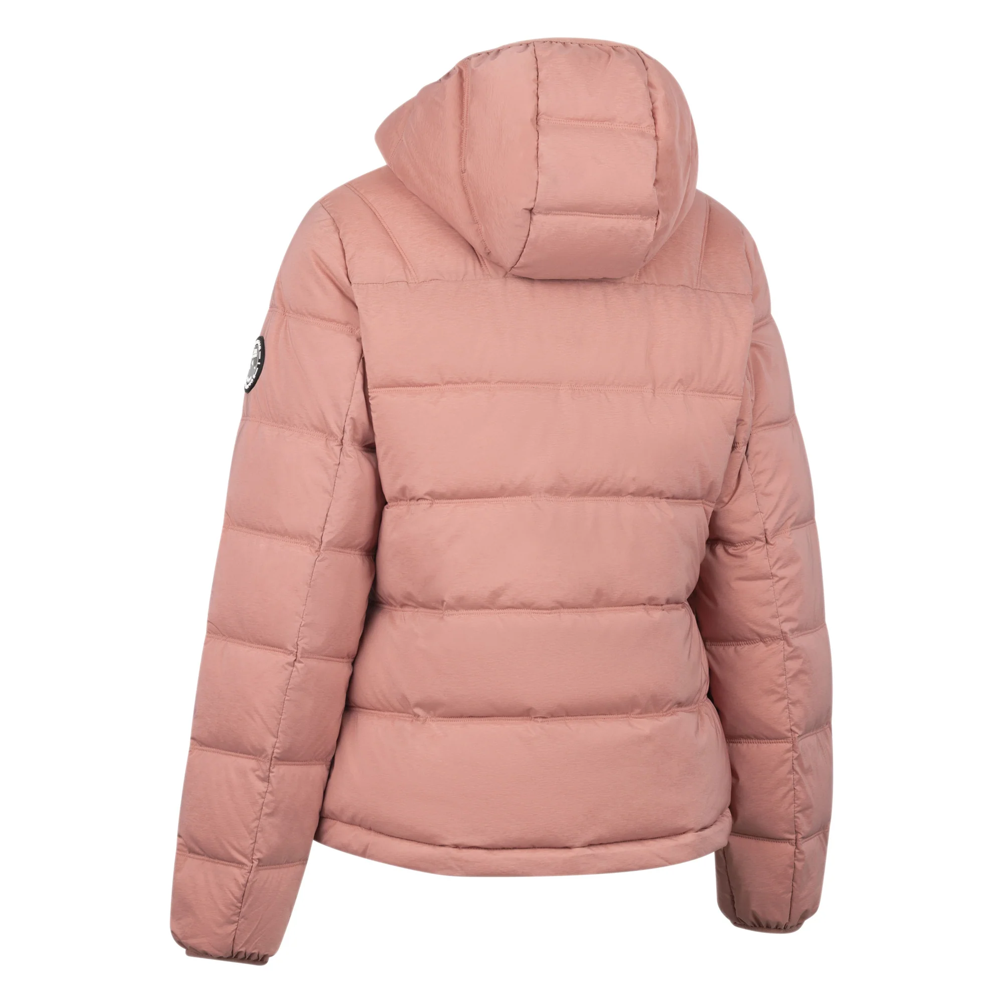 Trespass Womens Rollins Hooded Jacket Clay - Image 3