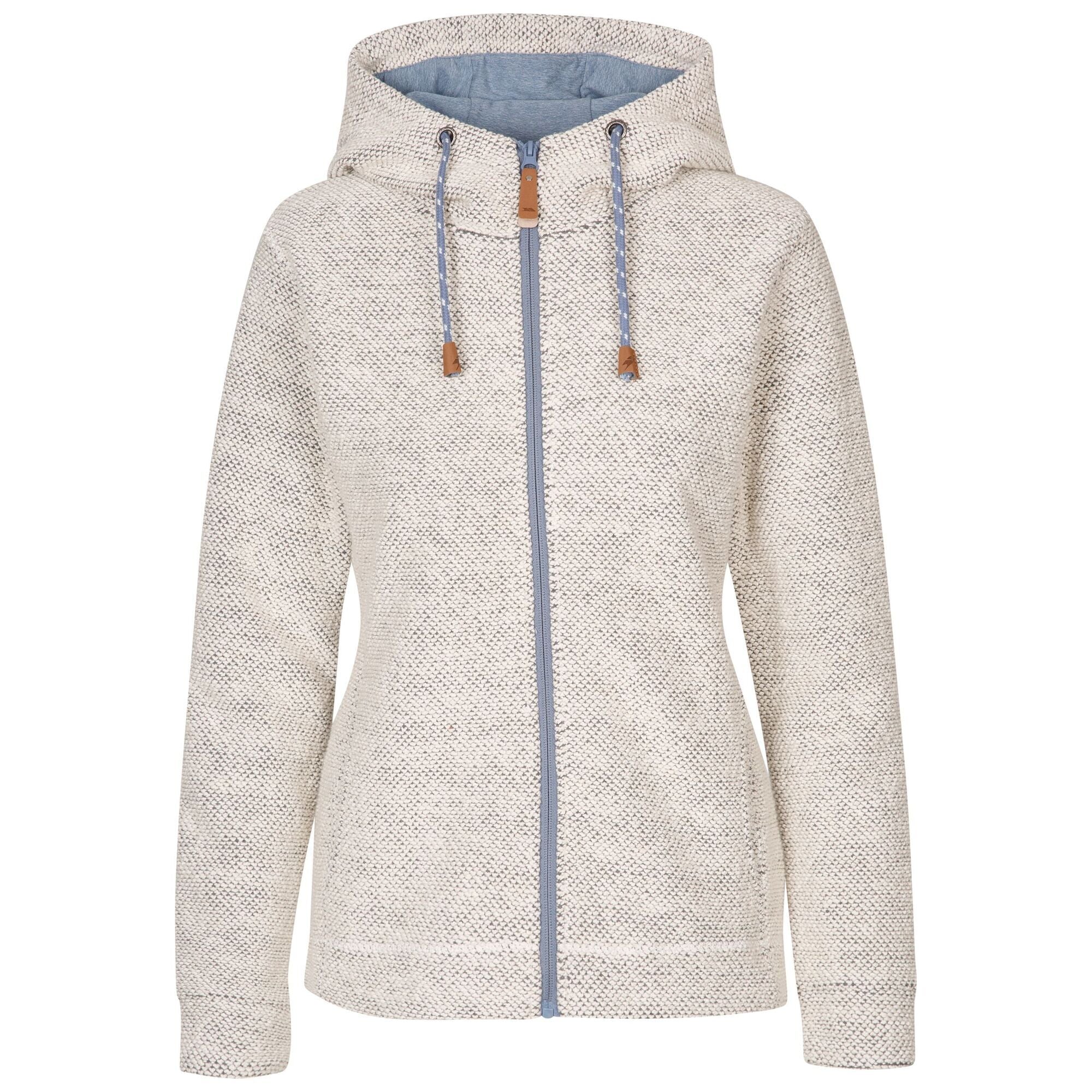 Trespass Womens Ronee Hoodie Off White
