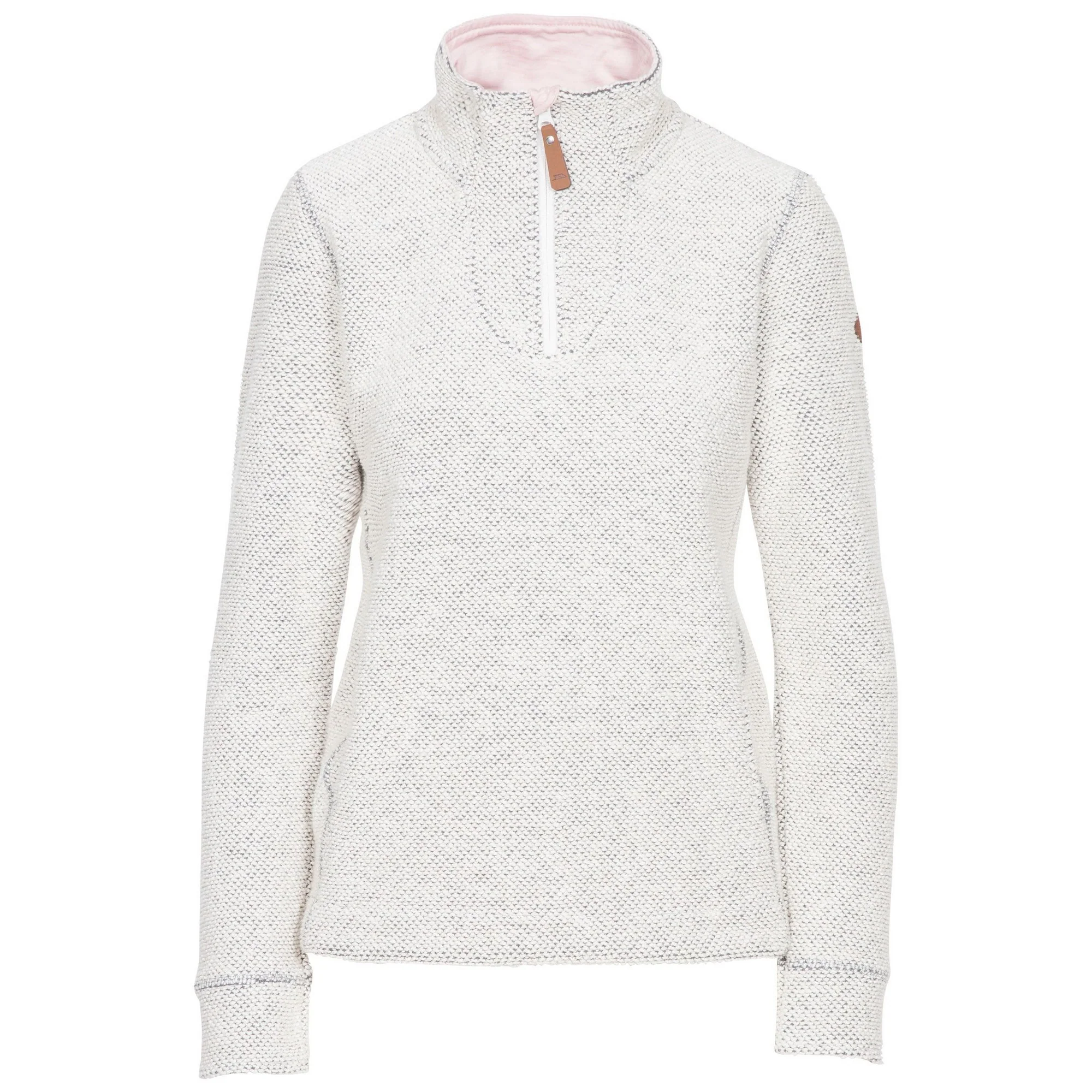 Trespass Womens Ronette Fleece Off White