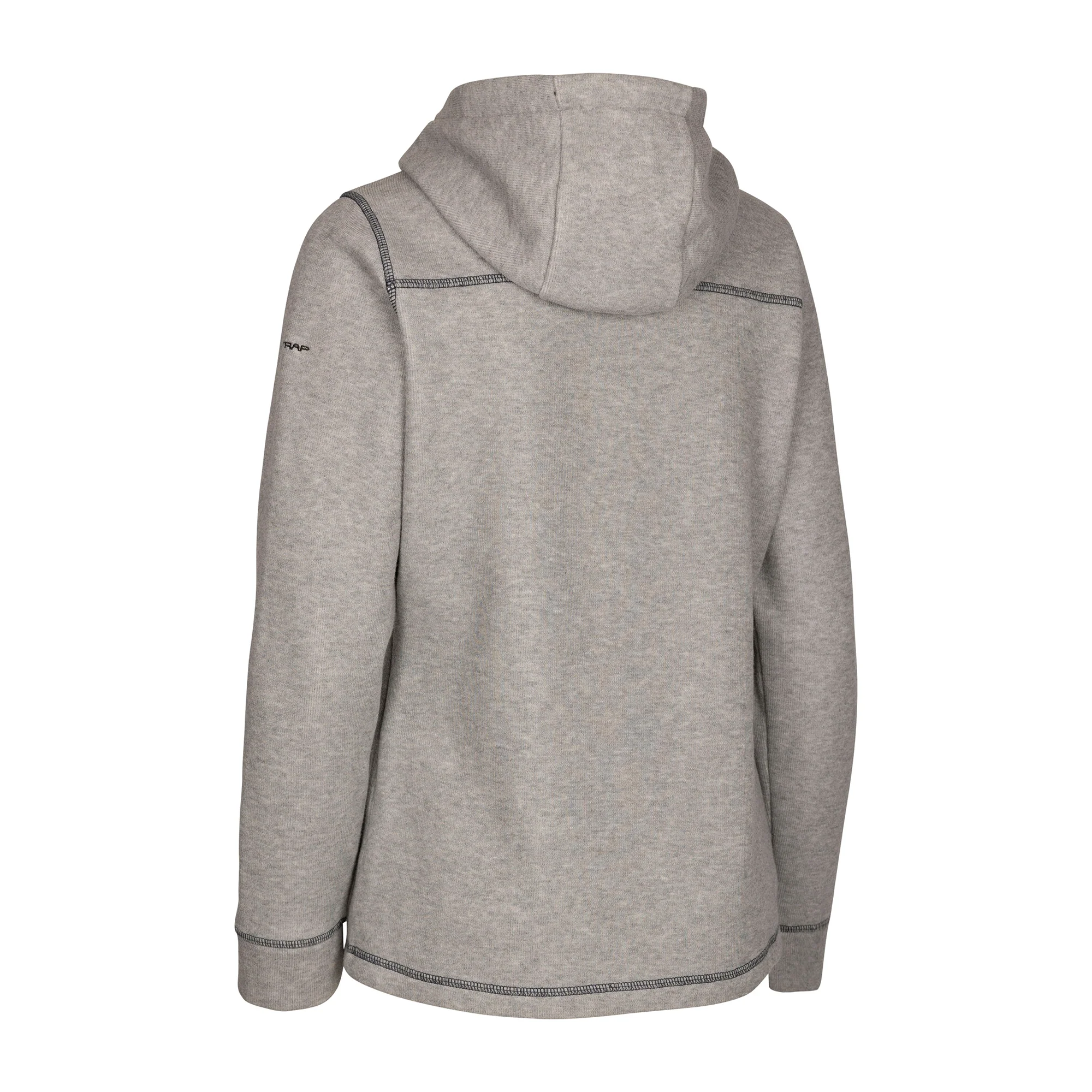 Trespass Womens Runpal At400 Fleece Jacket Grey - Image 2