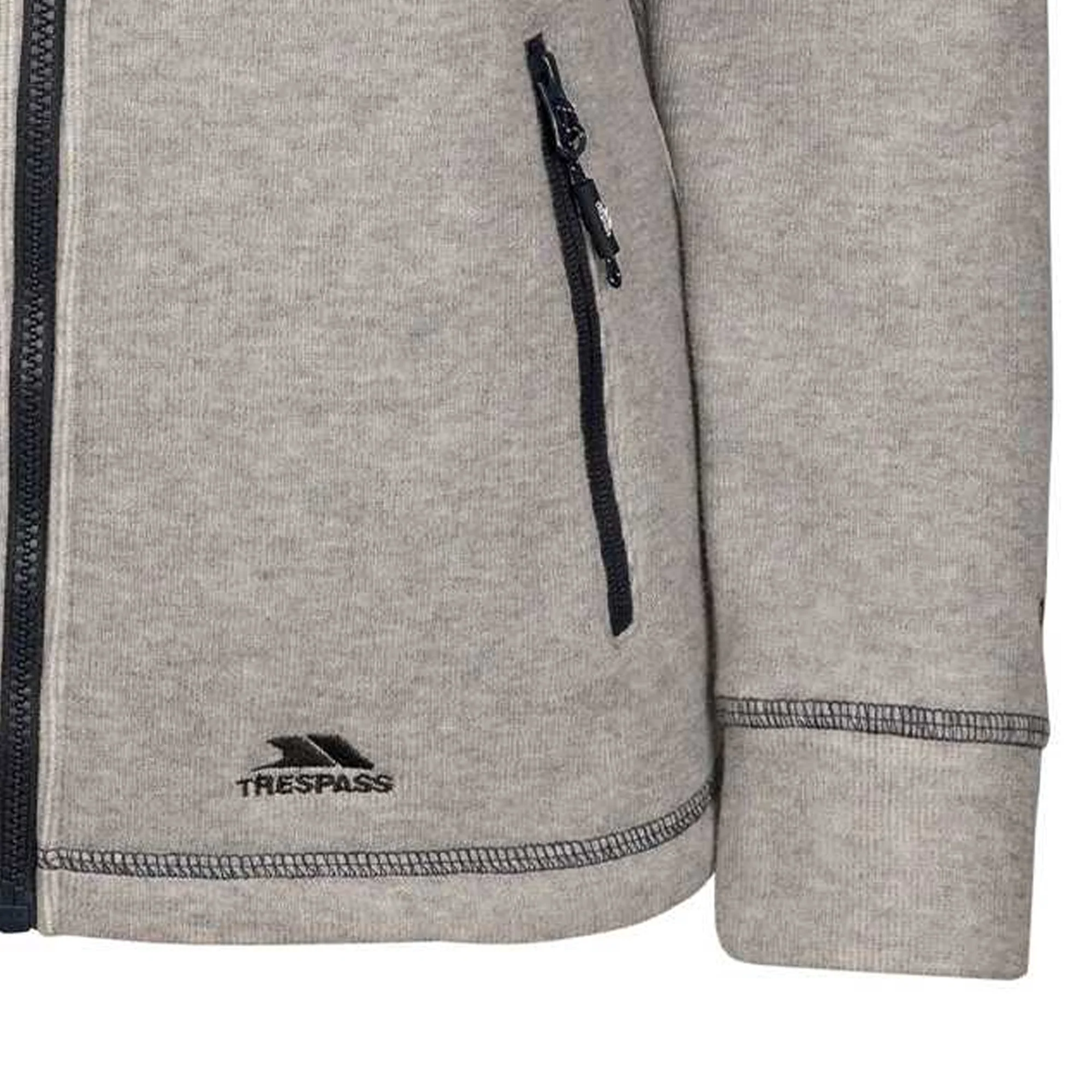 Trespass Womens Runpal At400 Fleece Jacket Grey - Image 4