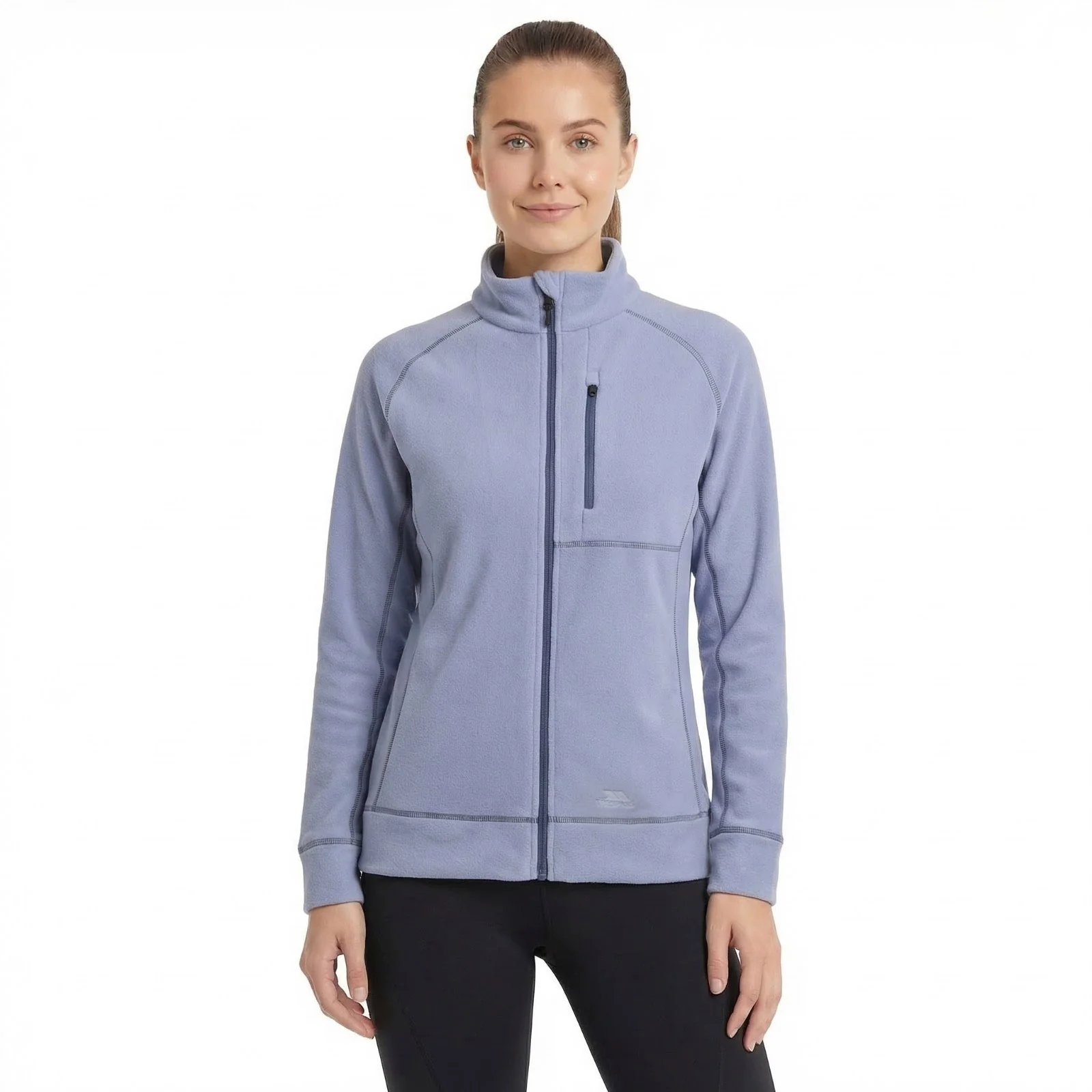 Trespass Womens Script AT200 Fleece Jacket Cool Blue