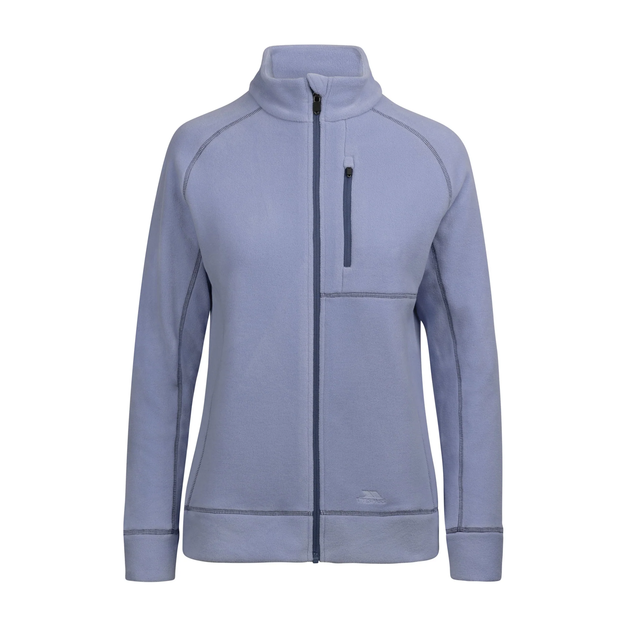 Trespass Womens Script AT200 Fleece Jacket Cool Blue - Image 3